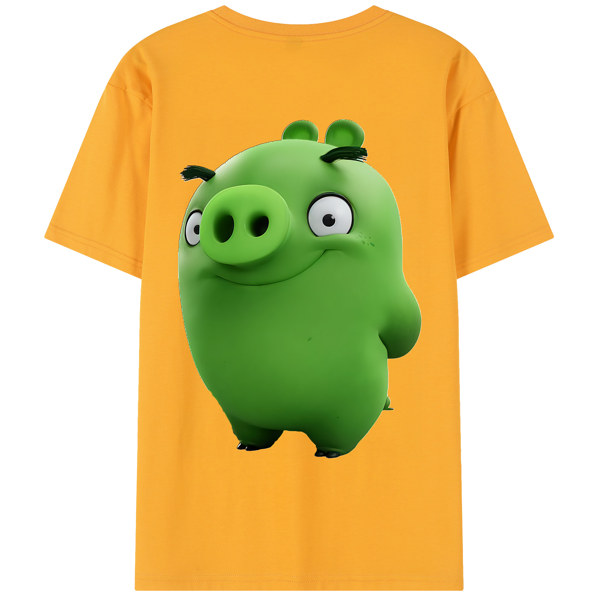 （画像用） Angry Birds アングリーバード レディース半袖Tシャツ(バックプリント)