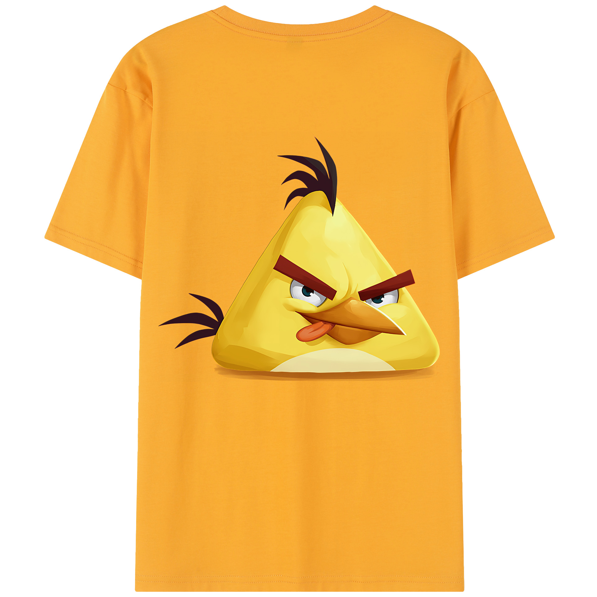 （画像用） Angry Birds アングリーバード レディース半袖Tシャツ(バックプリント)