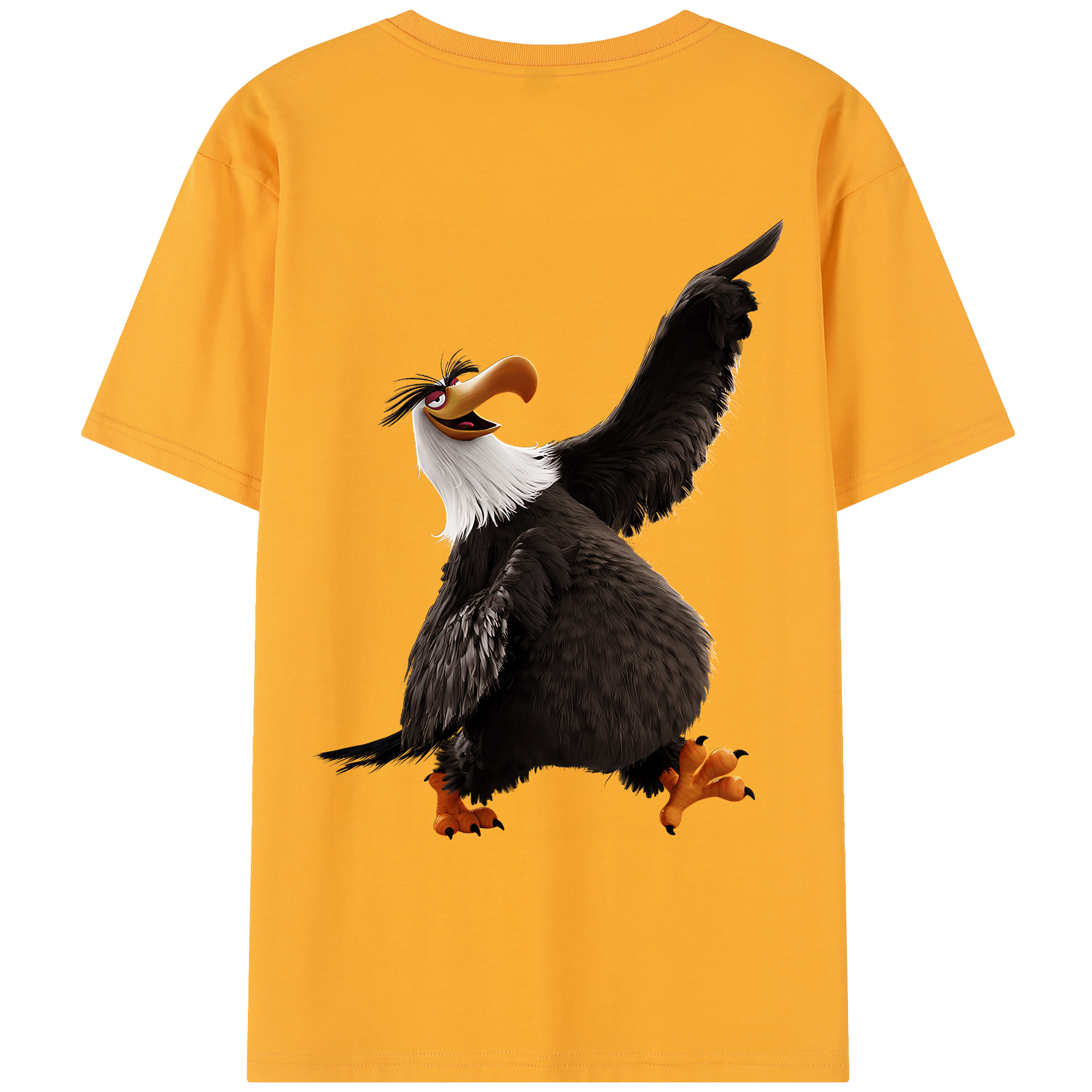（画像用） Angry Birds アングリーバード レディース半袖Tシャツ(バックプリント)