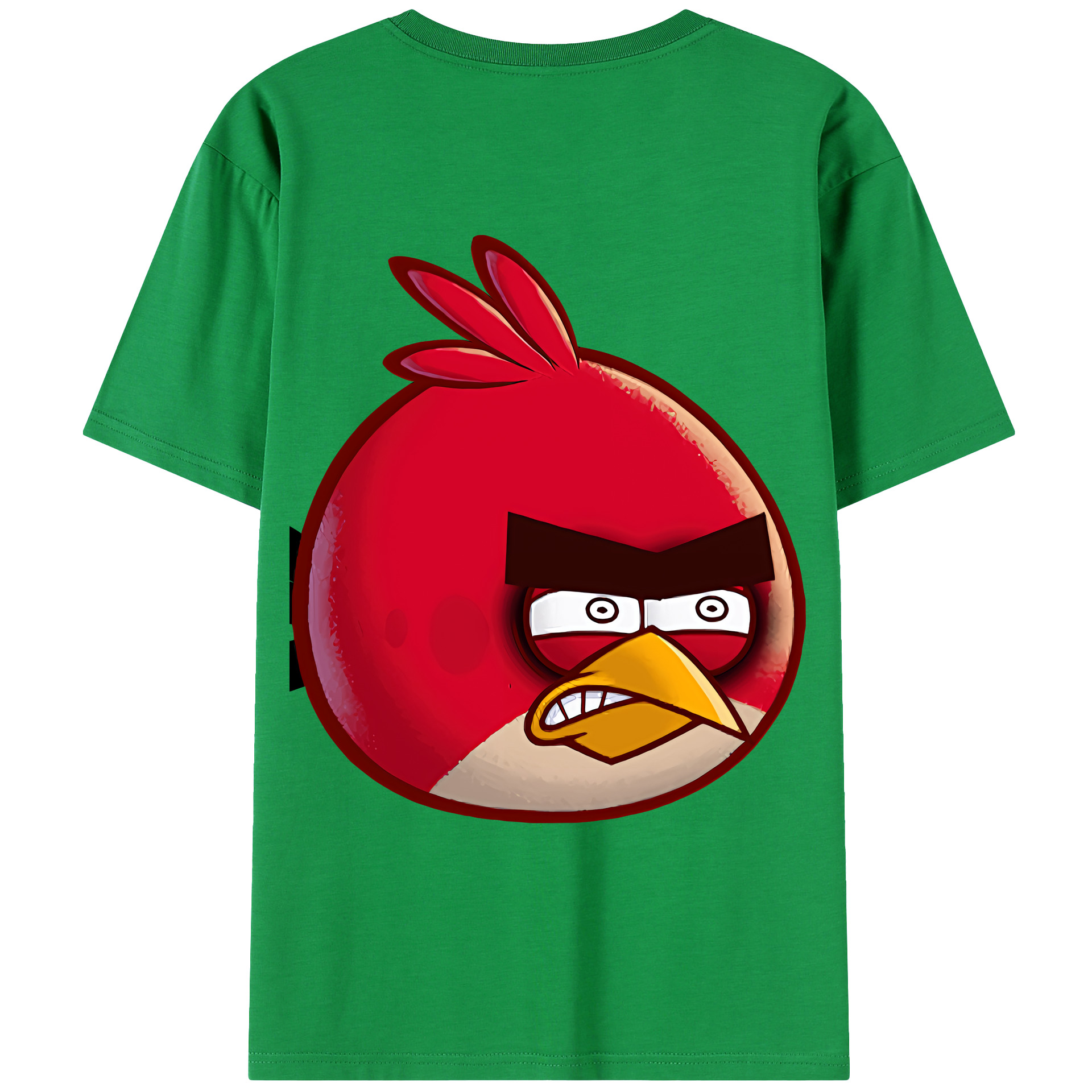 （画像用） Angry Birds アングリーバード レディース半袖Tシャツ(バックプリント)