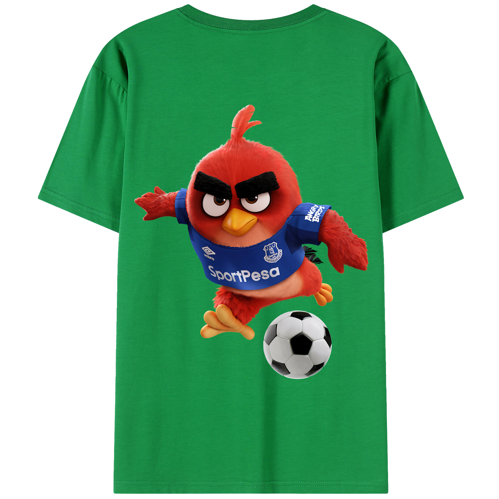 （画像用） Angry Birds アングリーバード レディース半袖Tシャツ(バックプリント)