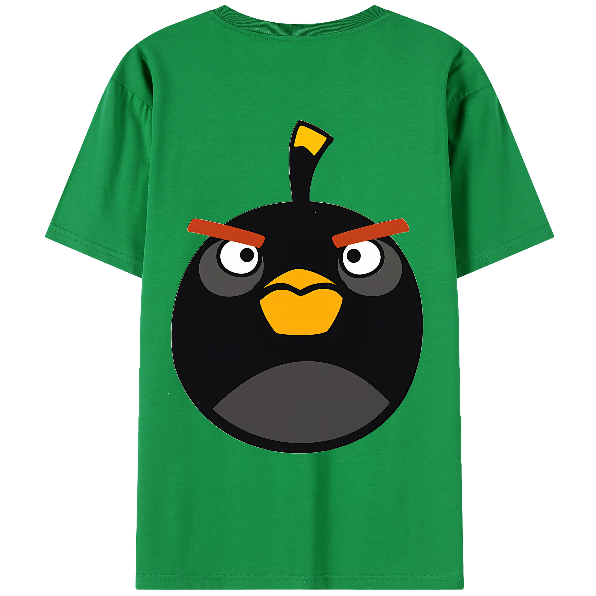 （画像用） Angry Birds アングリーバード レディース半袖Tシャツ(バックプリント)