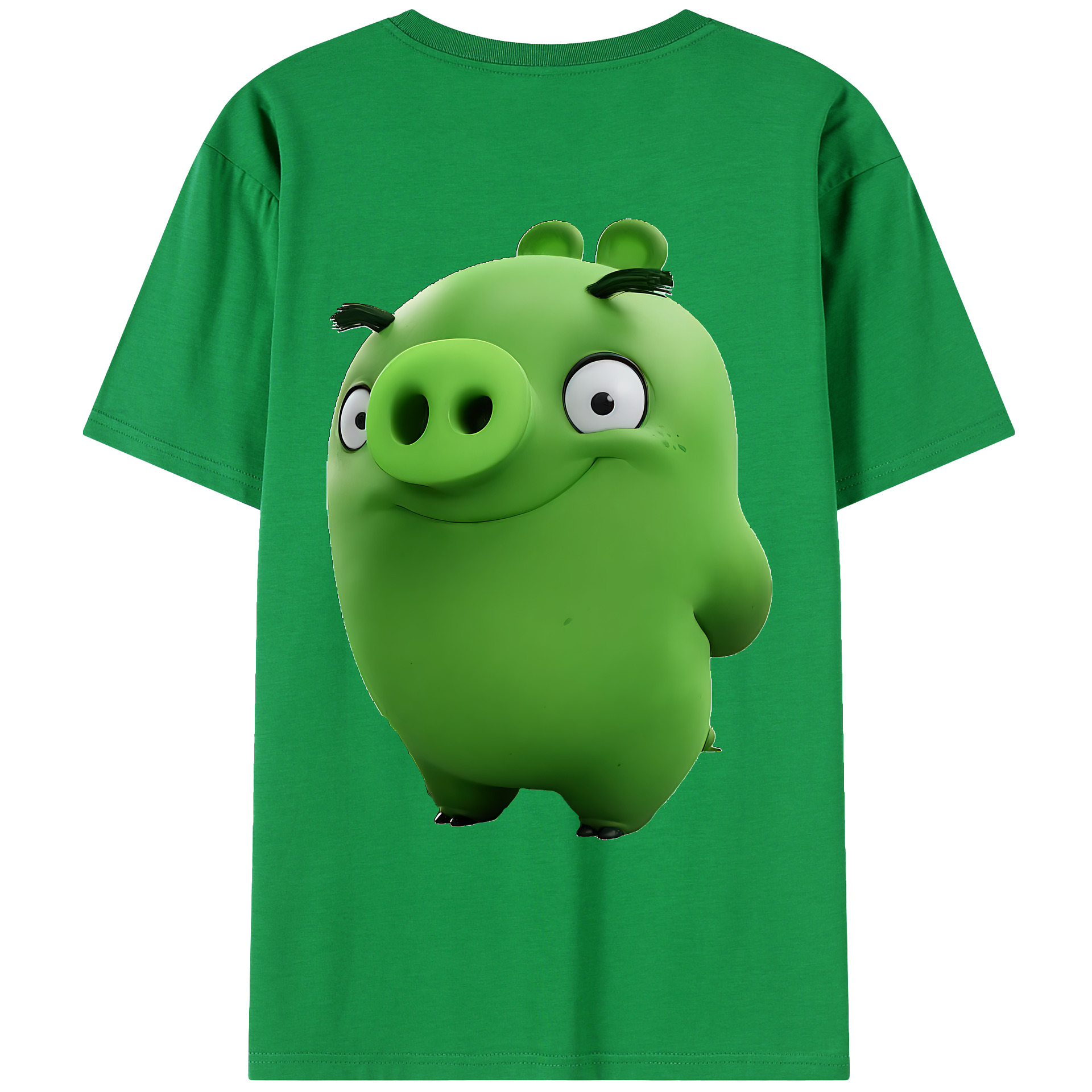 （画像用） Angry Birds アングリーバード レディース半袖Tシャツ(バックプリント)