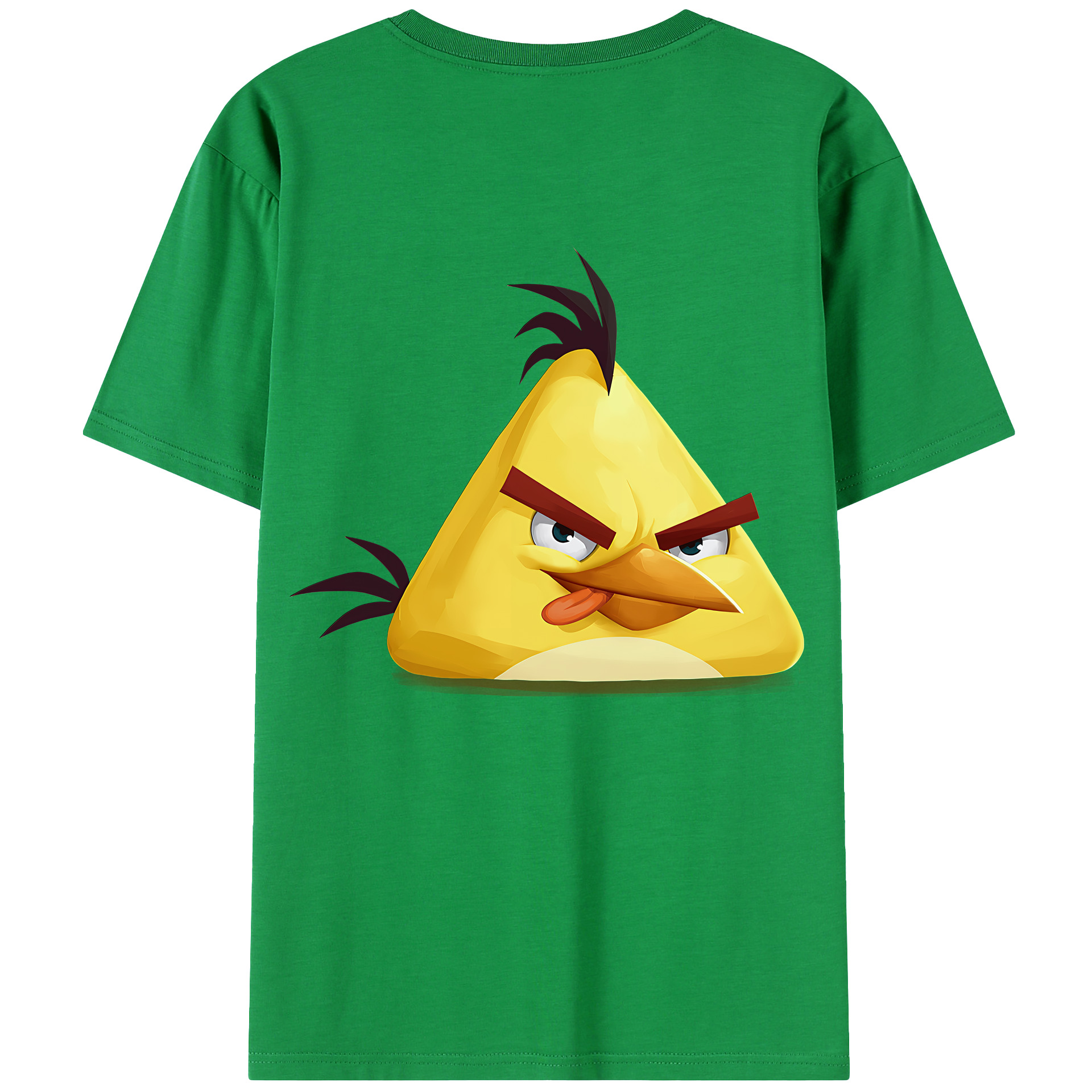 （画像用） Angry Birds アングリーバード レディース半袖Tシャツ(バックプリント)