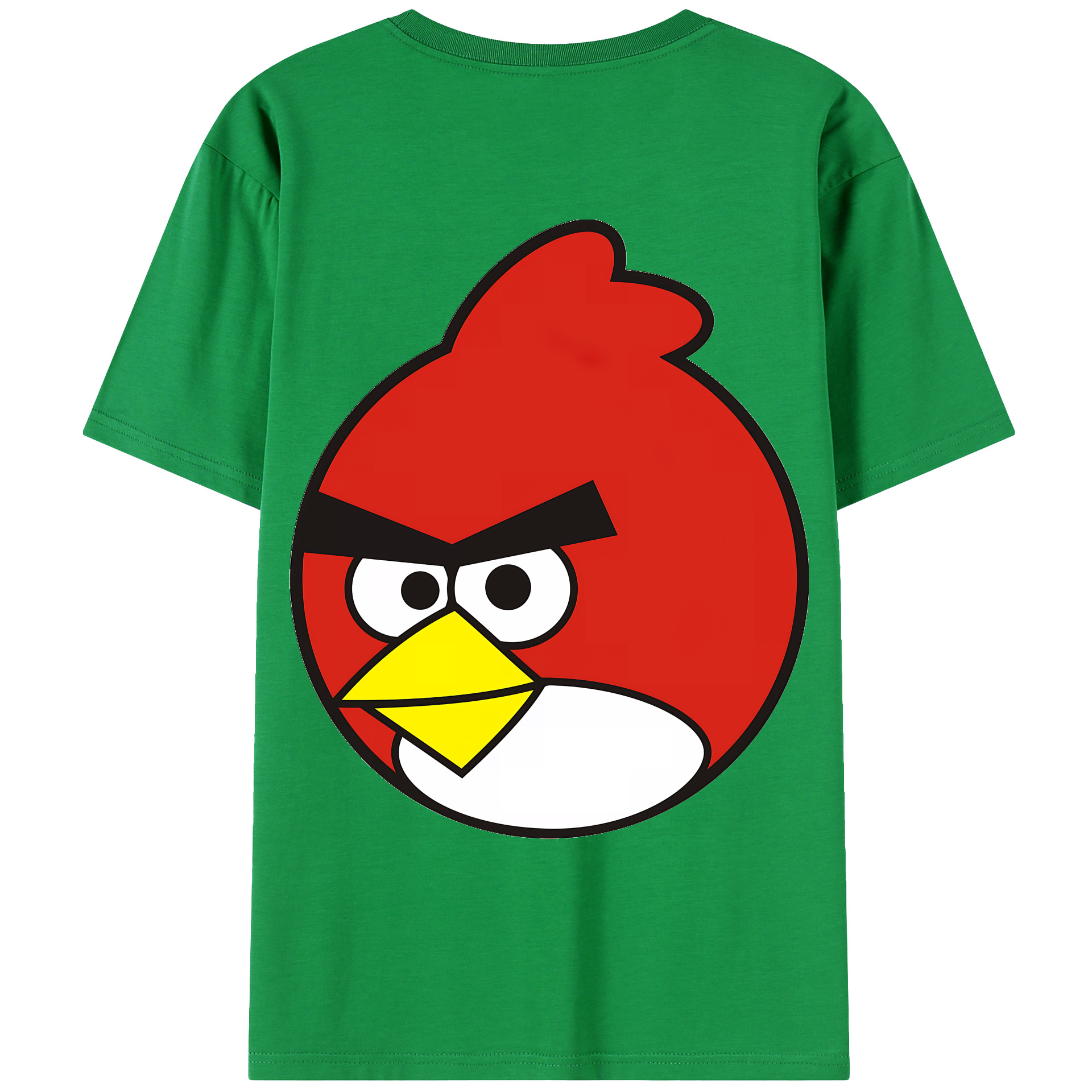 （画像用） Angry Birds アングリーバード レディース半袖Tシャツ(バックプリント)