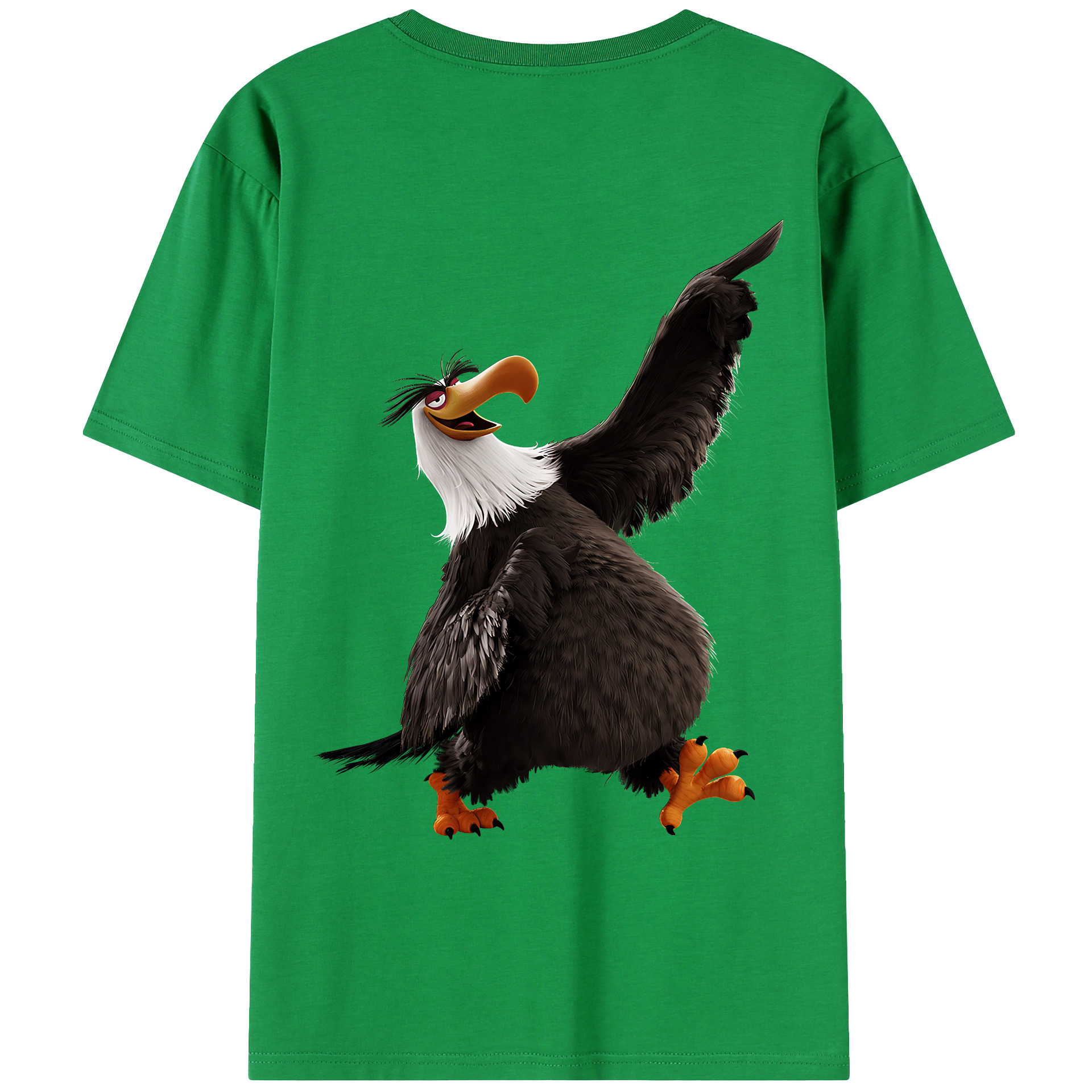 （画像用） Angry Birds アングリーバード レディース半袖Tシャツ(バックプリント)