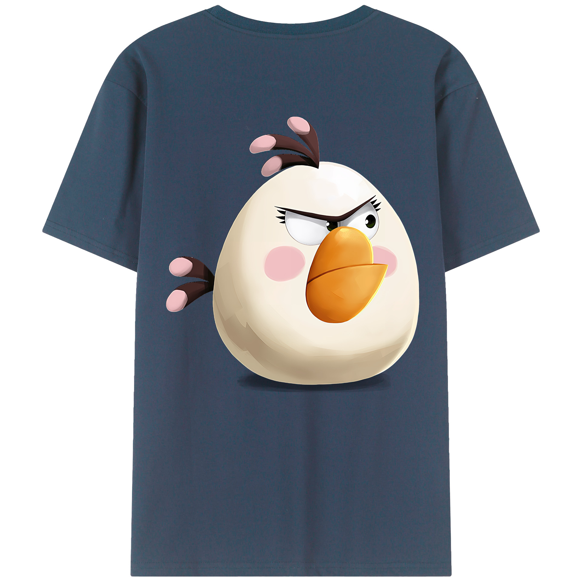 （画像用） Angry Birds アングリーバード レディース半袖Tシャツ(バックプリント)