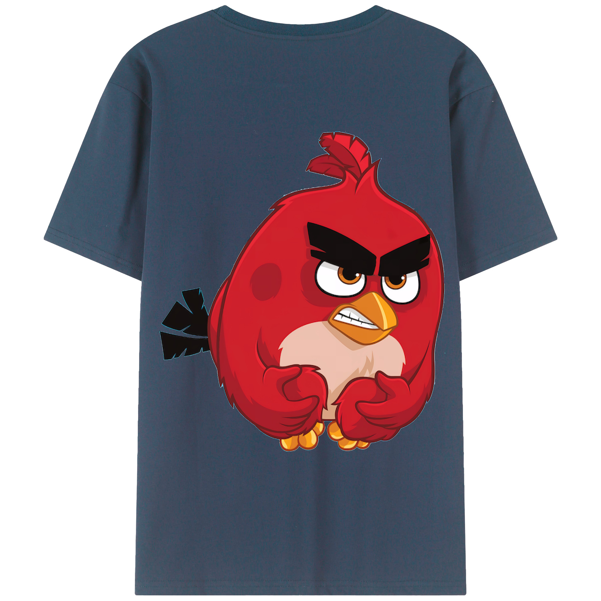 （画像用） Angry Birds アングリーバード レディース半袖Tシャツ(バックプリント)