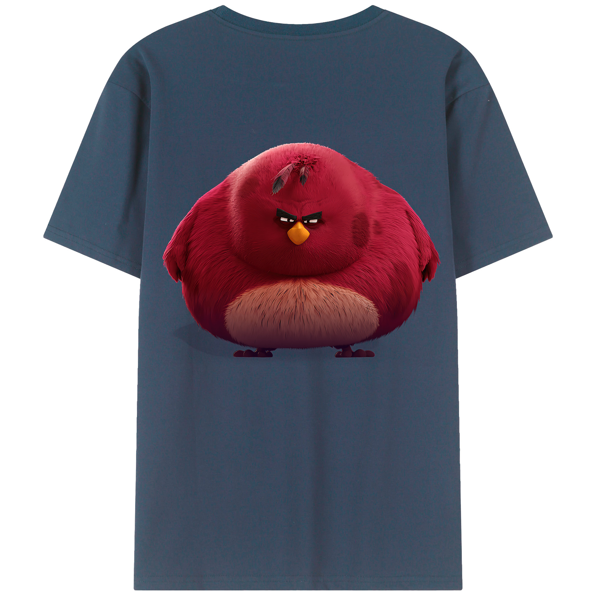 （画像用） Angry Birds アングリーバード レディース半袖Tシャツ(バックプリント)