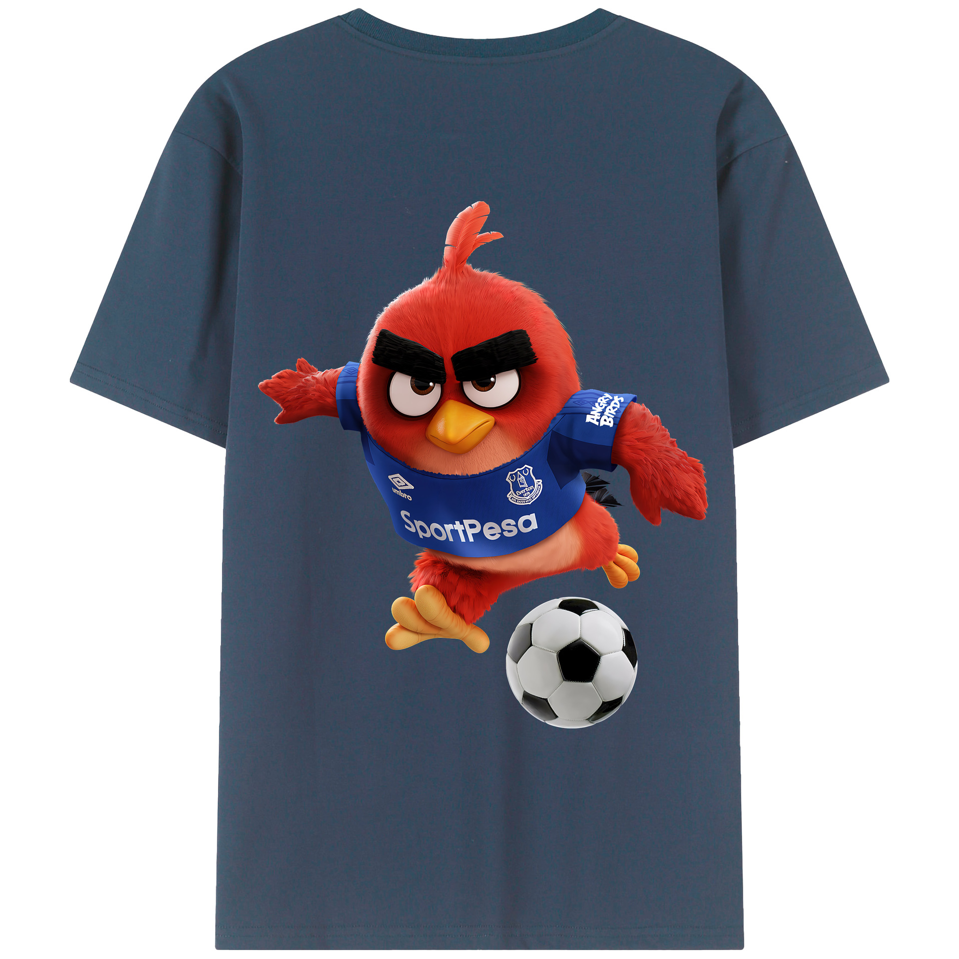 （画像用） Angry Birds アングリーバード レディース半袖Tシャツ(バックプリント)