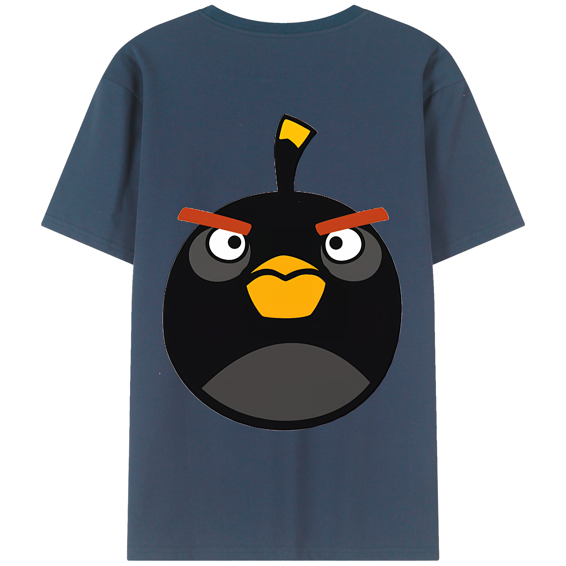 （画像用） Angry Birds アングリーバード レディース半袖Tシャツ(バックプリント)