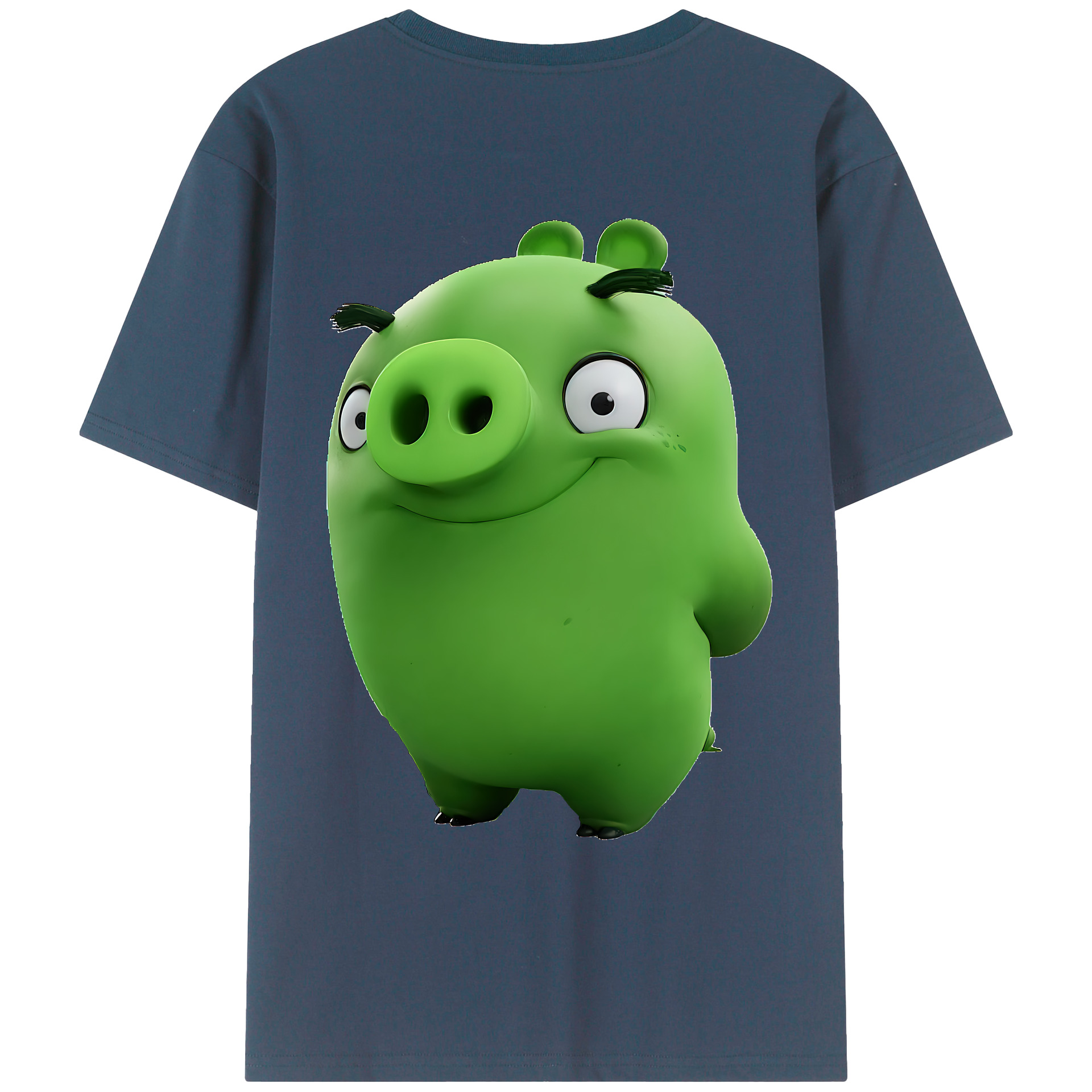 （画像用） Angry Birds アングリーバード レディース半袖Tシャツ(バックプリント)