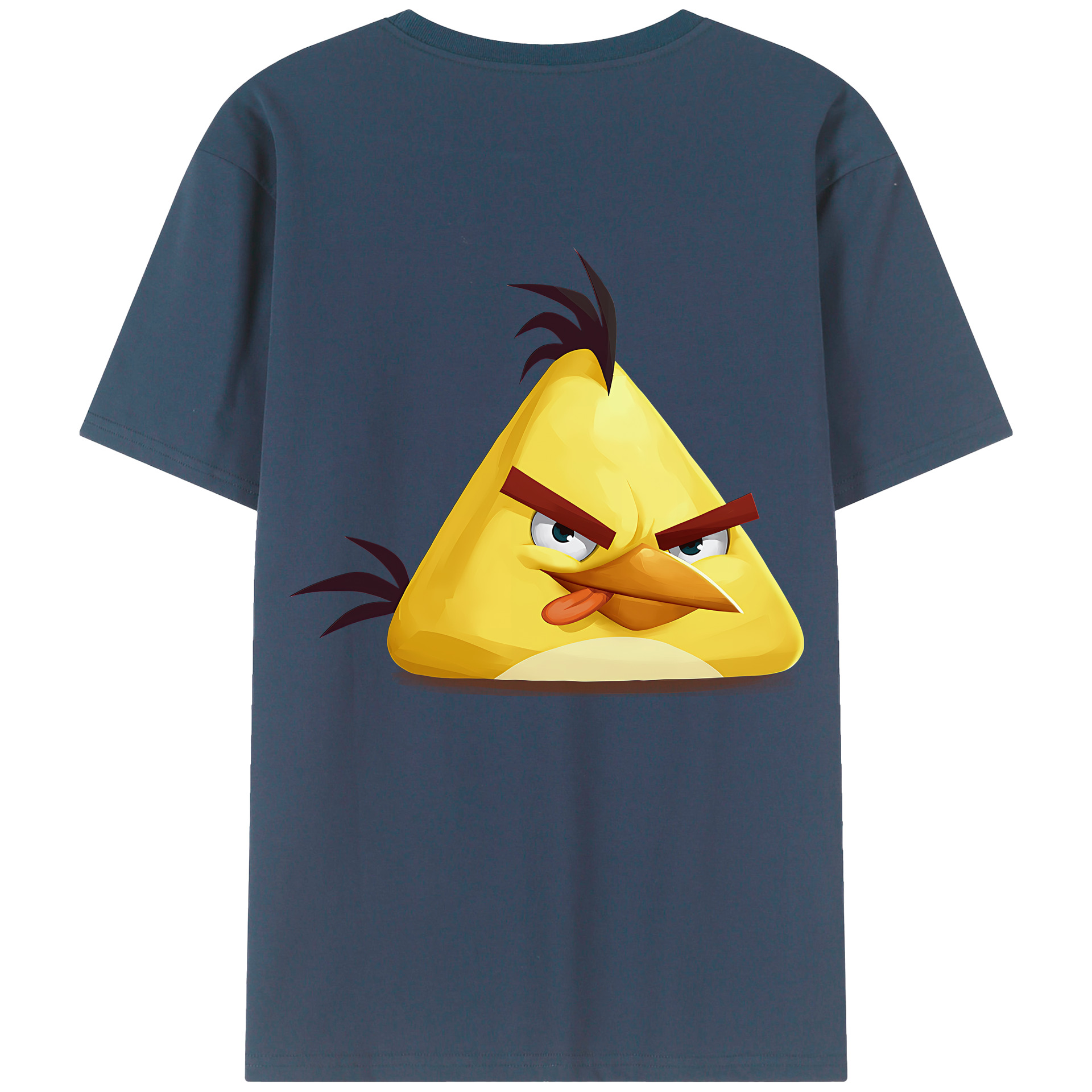 （画像用） Angry Birds アングリーバード レディース半袖Tシャツ(バックプリント)
