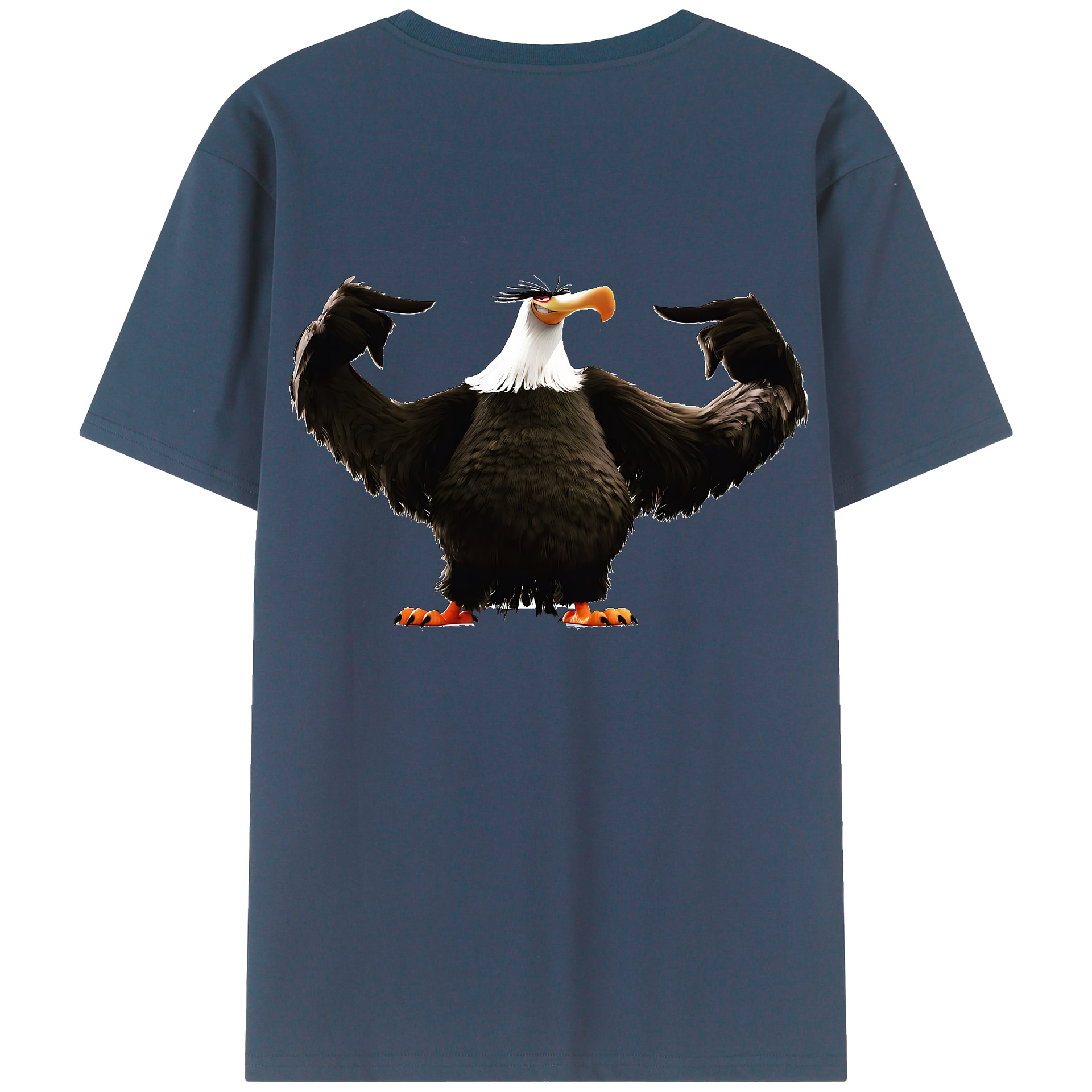 （画像用） Angry Birds アングリーバード レディース半袖Tシャツ(バックプリント)