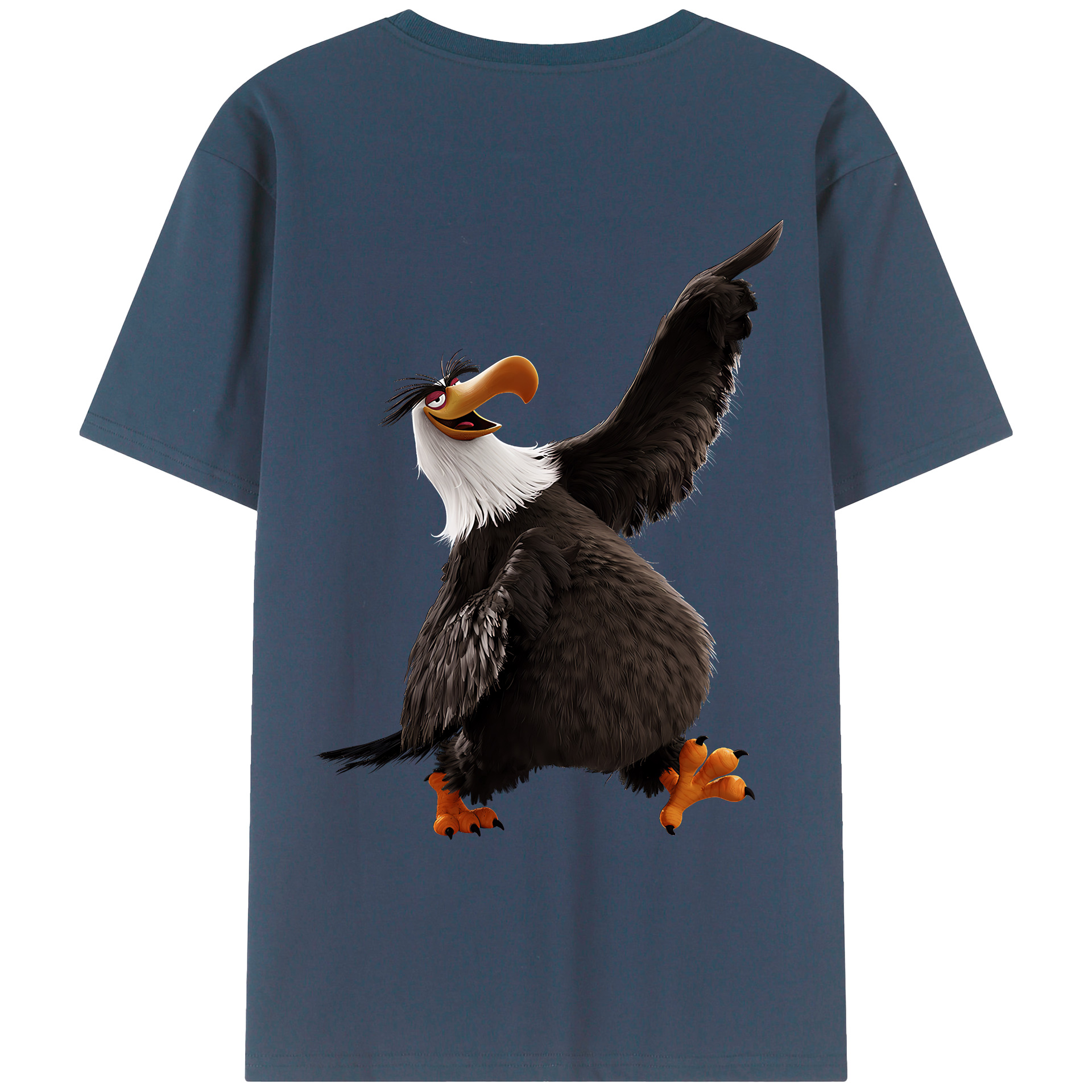 （画像用） Angry Birds アングリーバード レディース半袖Tシャツ(バックプリント)