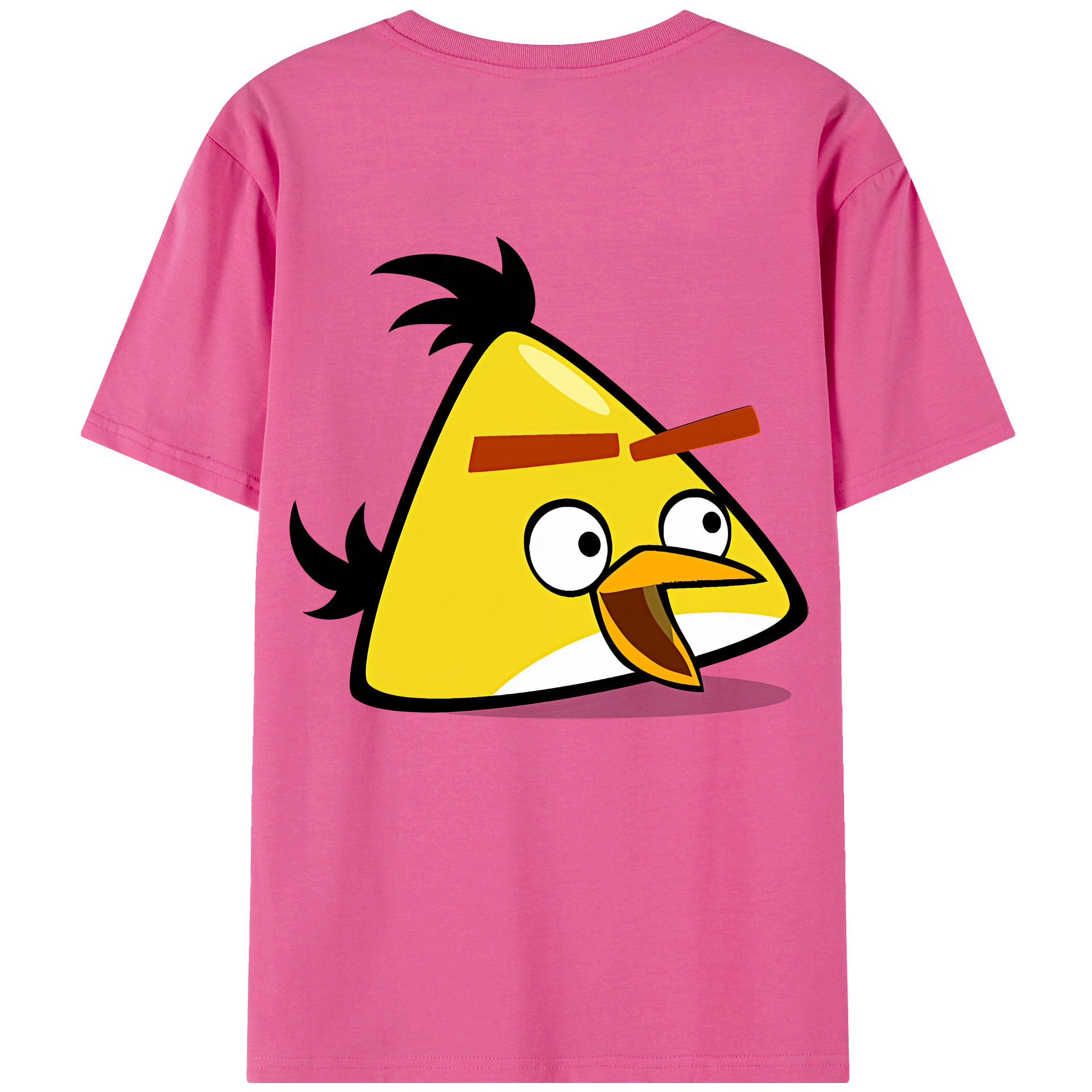 （画像用） Angry Birds アングリーバード レディース半袖Tシャツ(バックプリント)