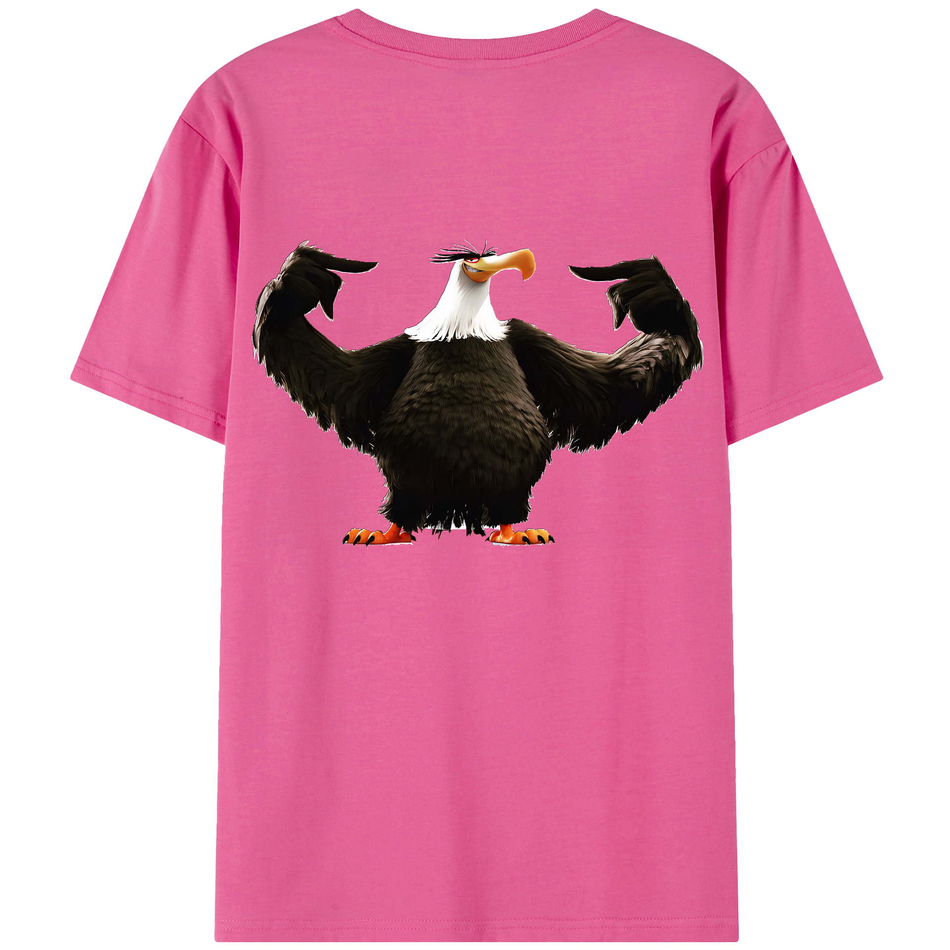 （画像用） Angry Birds アングリーバード レディース半袖Tシャツ(バックプリント)