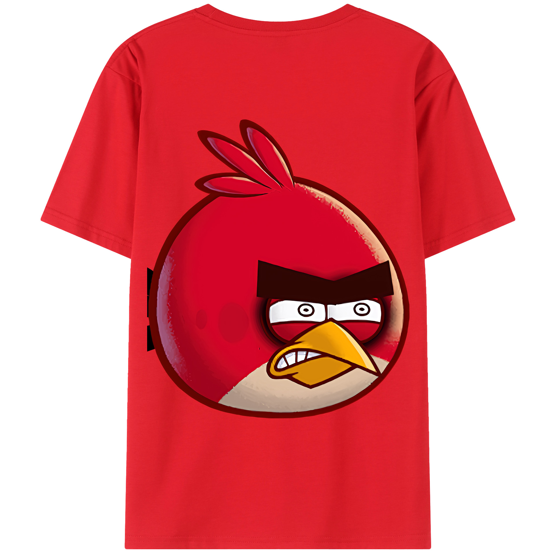 （画像用） Angry Birds アングリーバード レディース半袖Tシャツ(バックプリント)
