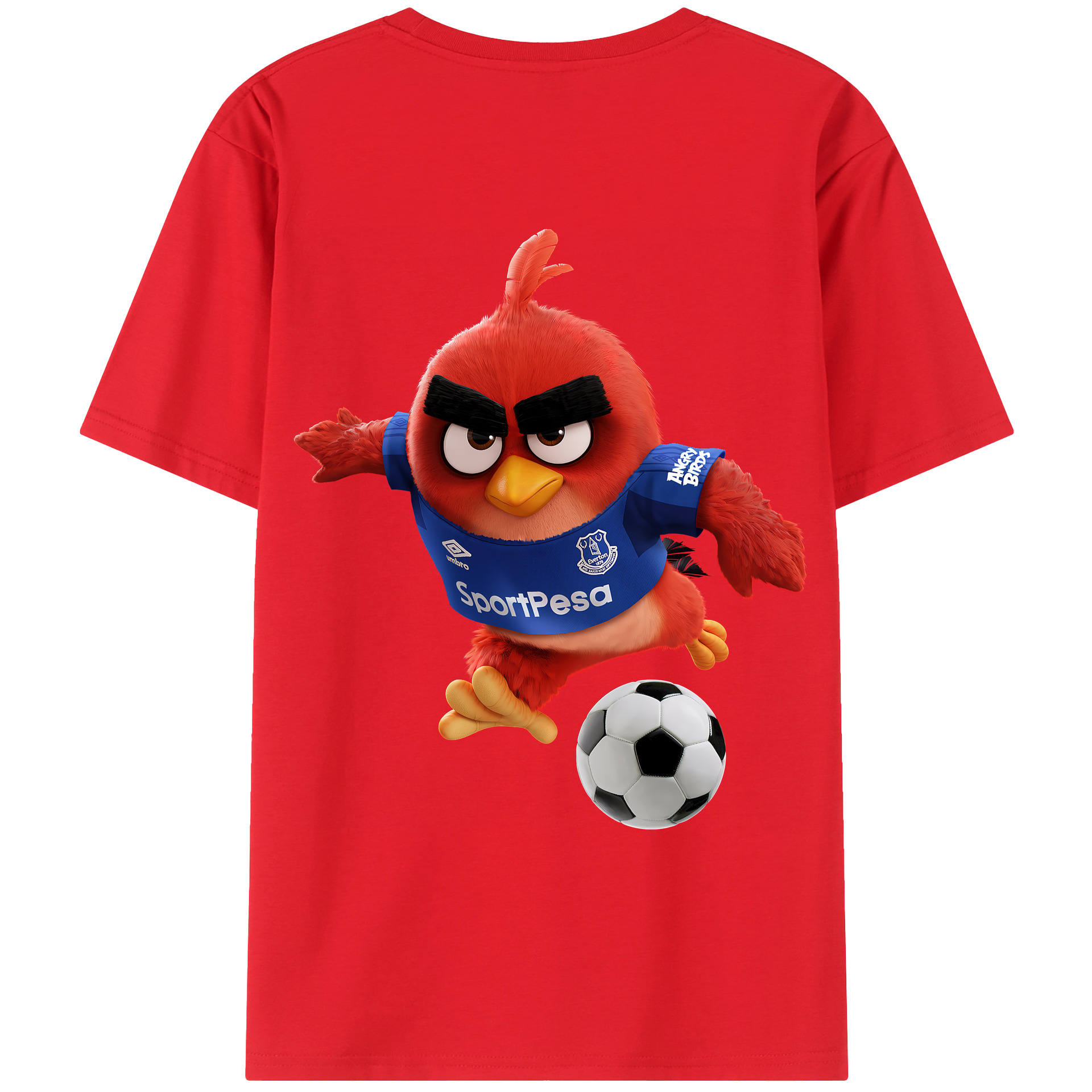 （画像用） Angry Birds アングリーバード レディース半袖Tシャツ(バックプリント)