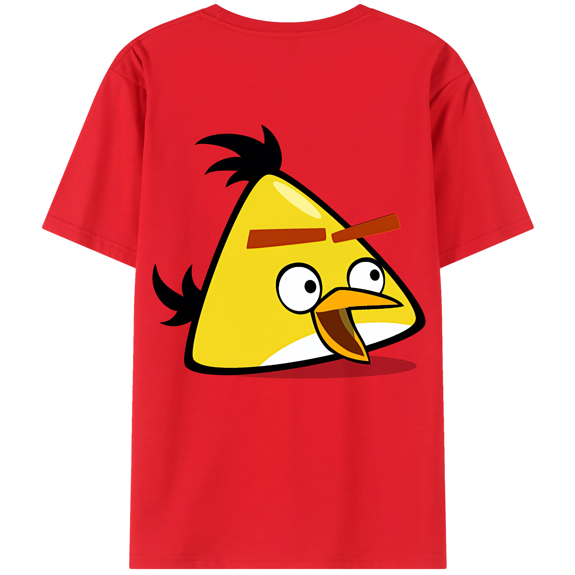 （画像用） Angry Birds アングリーバード レディース半袖Tシャツ(バックプリント)