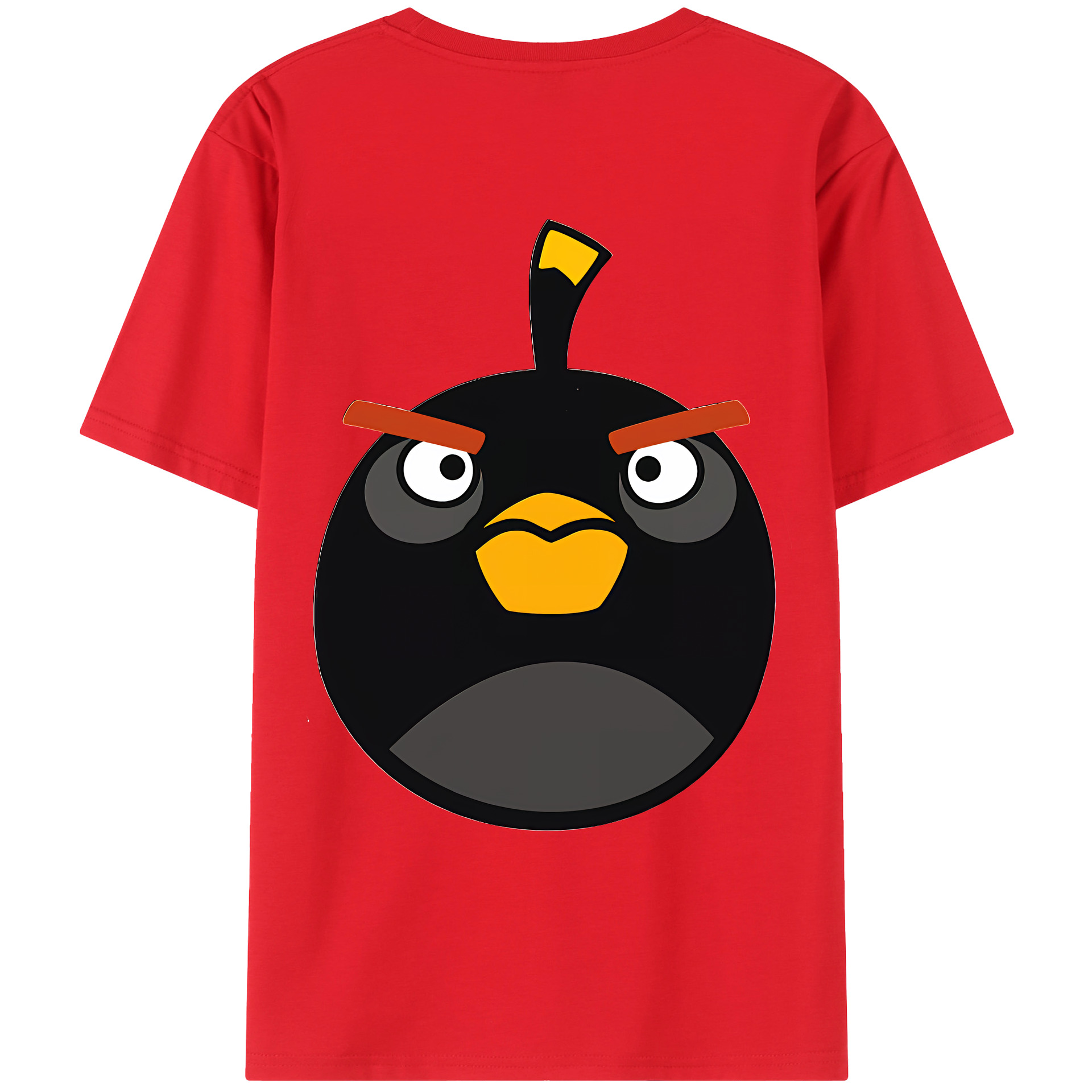（画像用） Angry Birds アングリーバード レディース半袖Tシャツ(バックプリント)