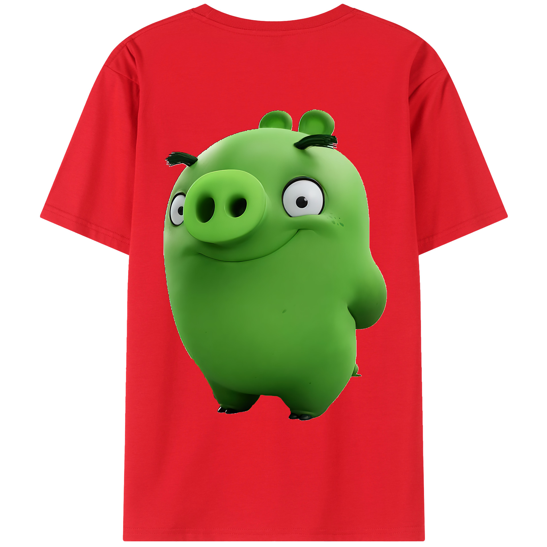 （画像用） Angry Birds アングリーバード レディース半袖Tシャツ(バックプリント)