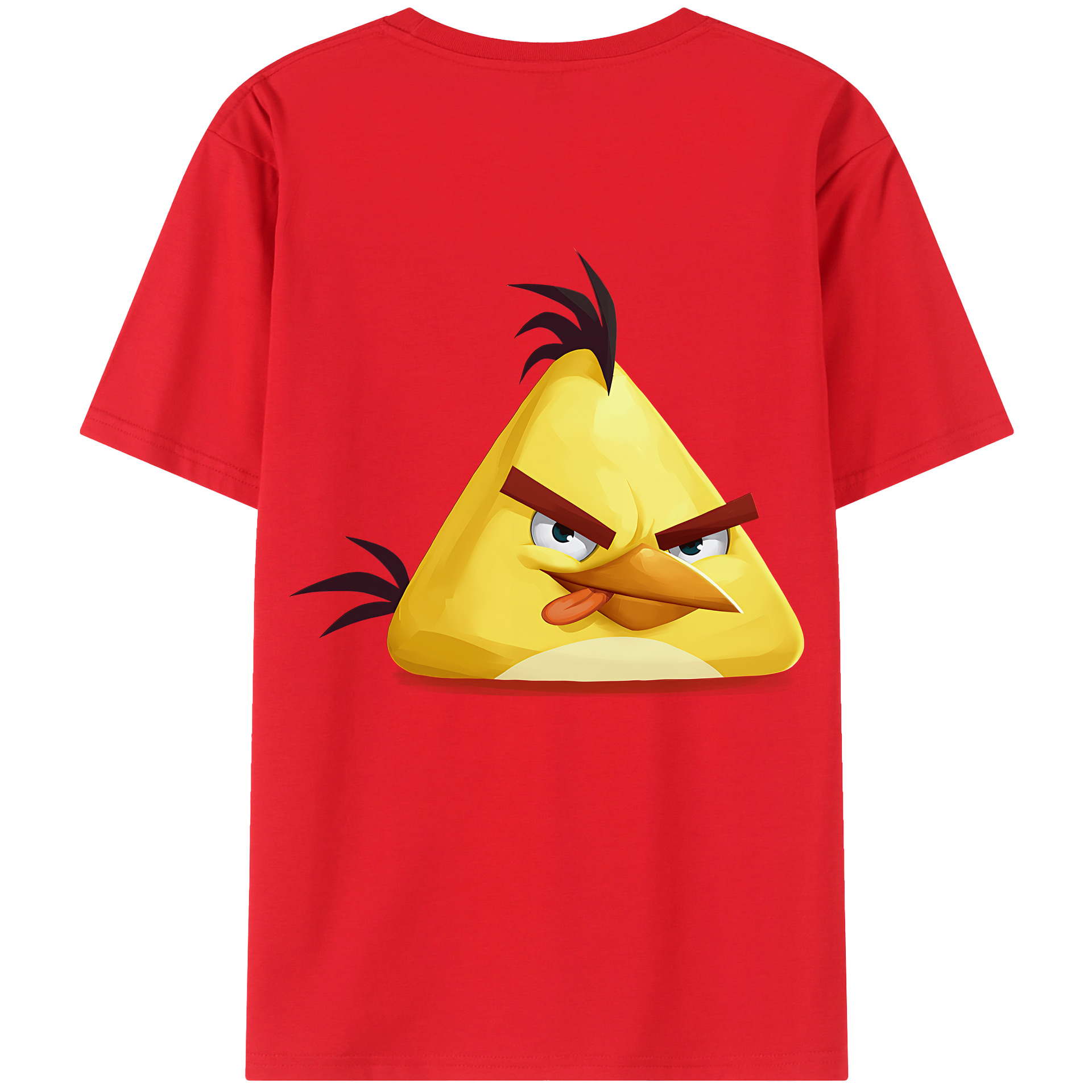 （画像用） Angry Birds アングリーバード レディース半袖Tシャツ(バックプリント)