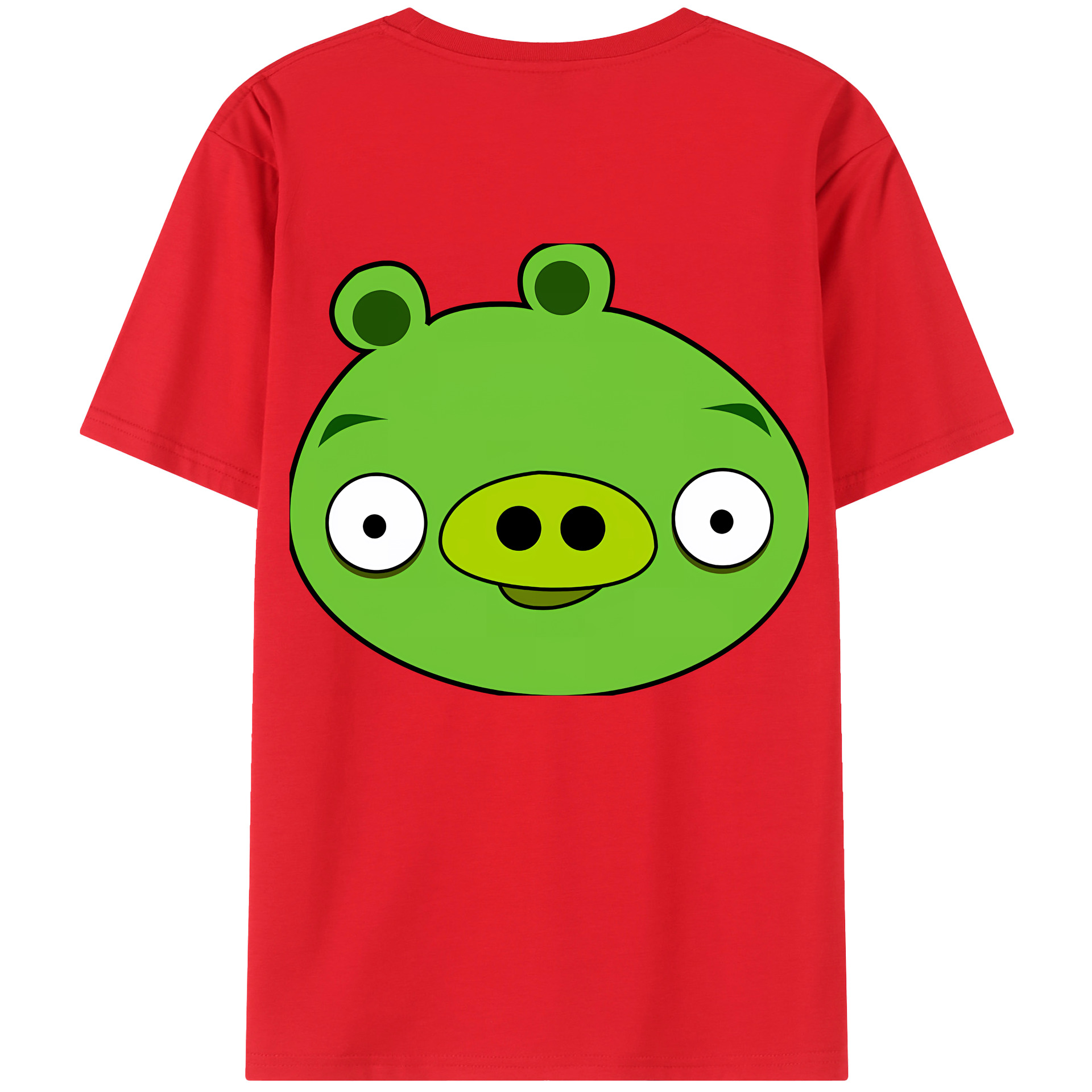 （画像用） Angry Birds アングリーバード レディース半袖Tシャツ(バックプリント)