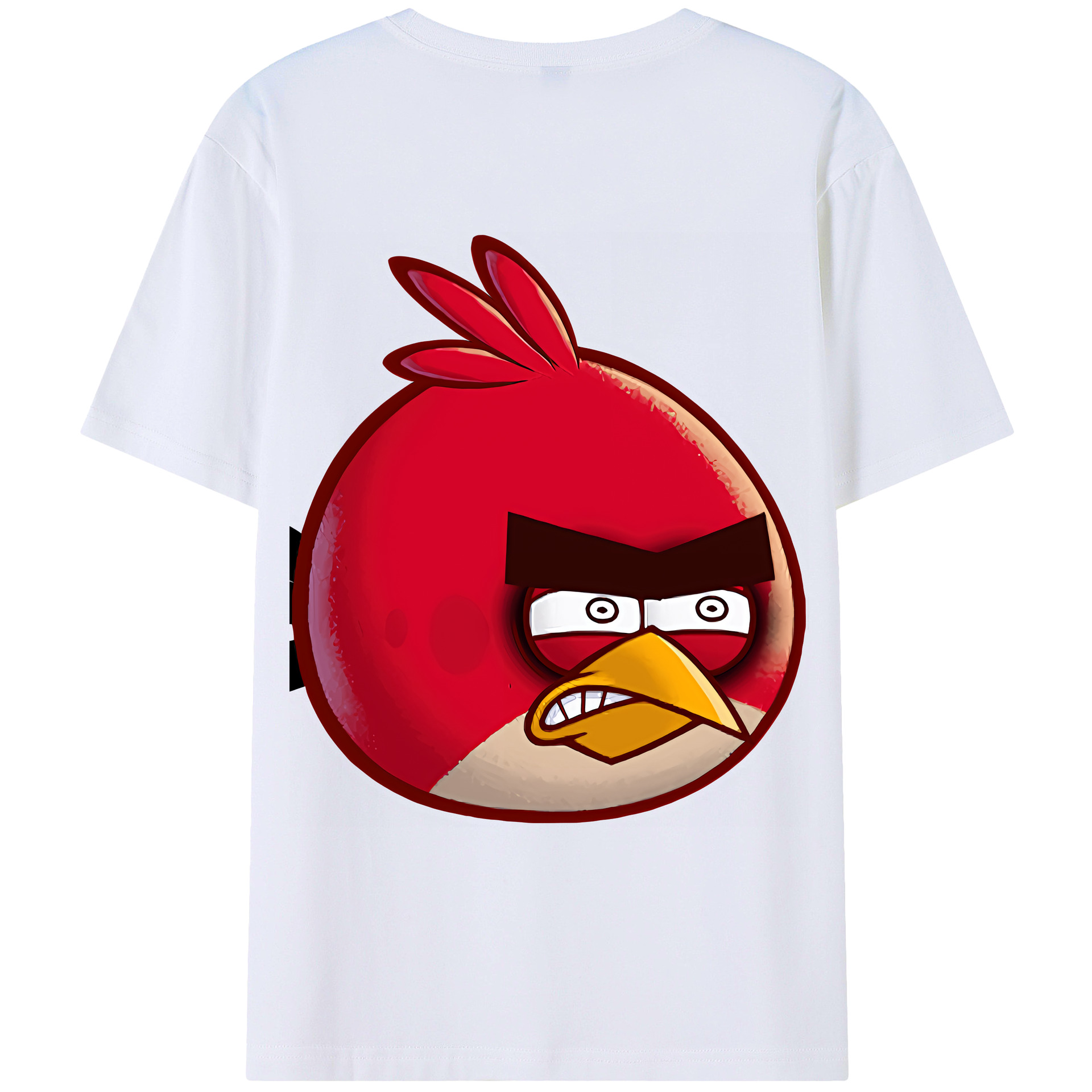 （画像用） Angry Birds アングリーバード レディース半袖Tシャツ(バックプリント)
