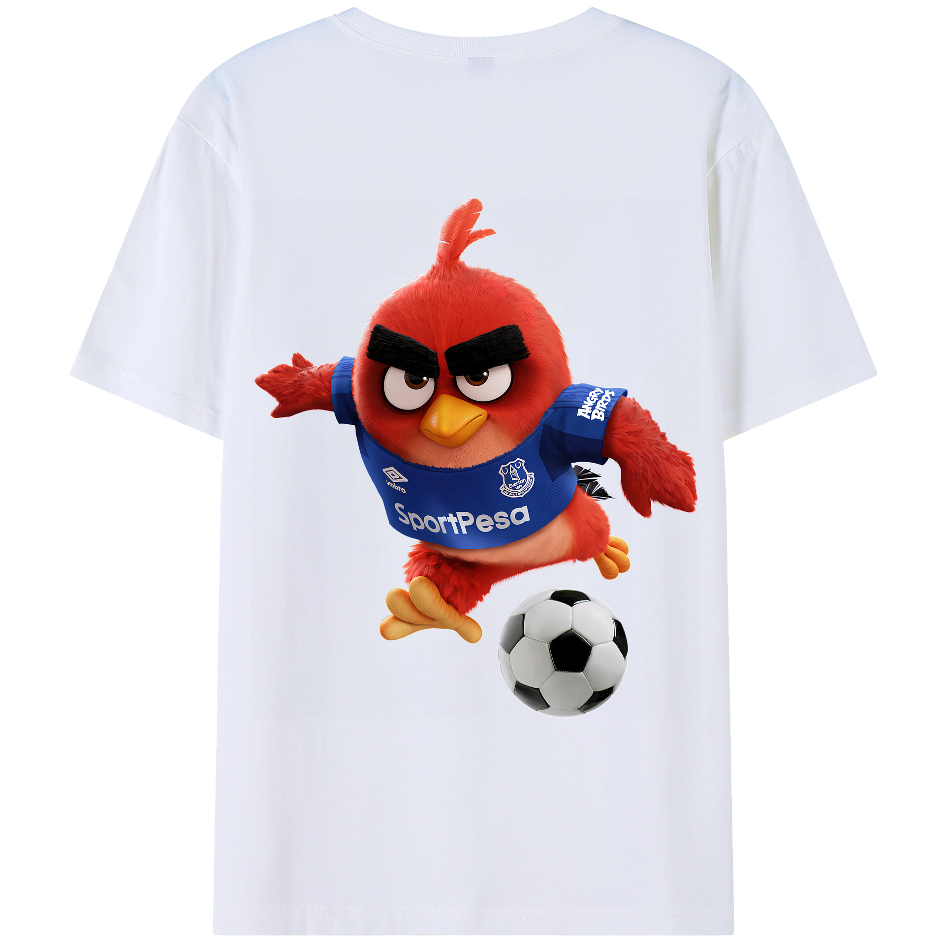 （画像用） Angry Birds アングリーバード レディース半袖Tシャツ(バックプリント)