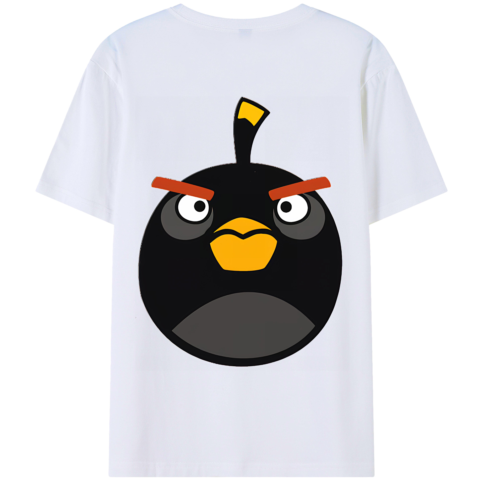 （画像用） Angry Birds アングリーバード レディース半袖Tシャツ(バックプリント)
