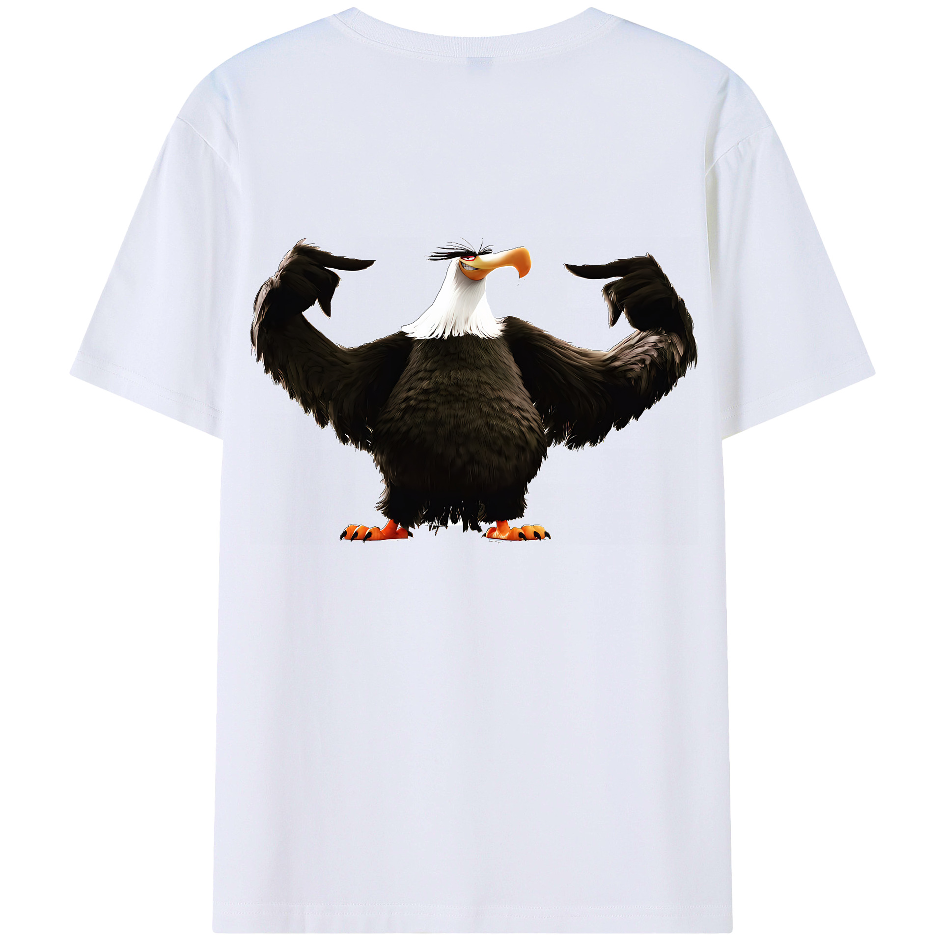 （画像用） Angry Birds アングリーバード レディース半袖Tシャツ(バックプリント)