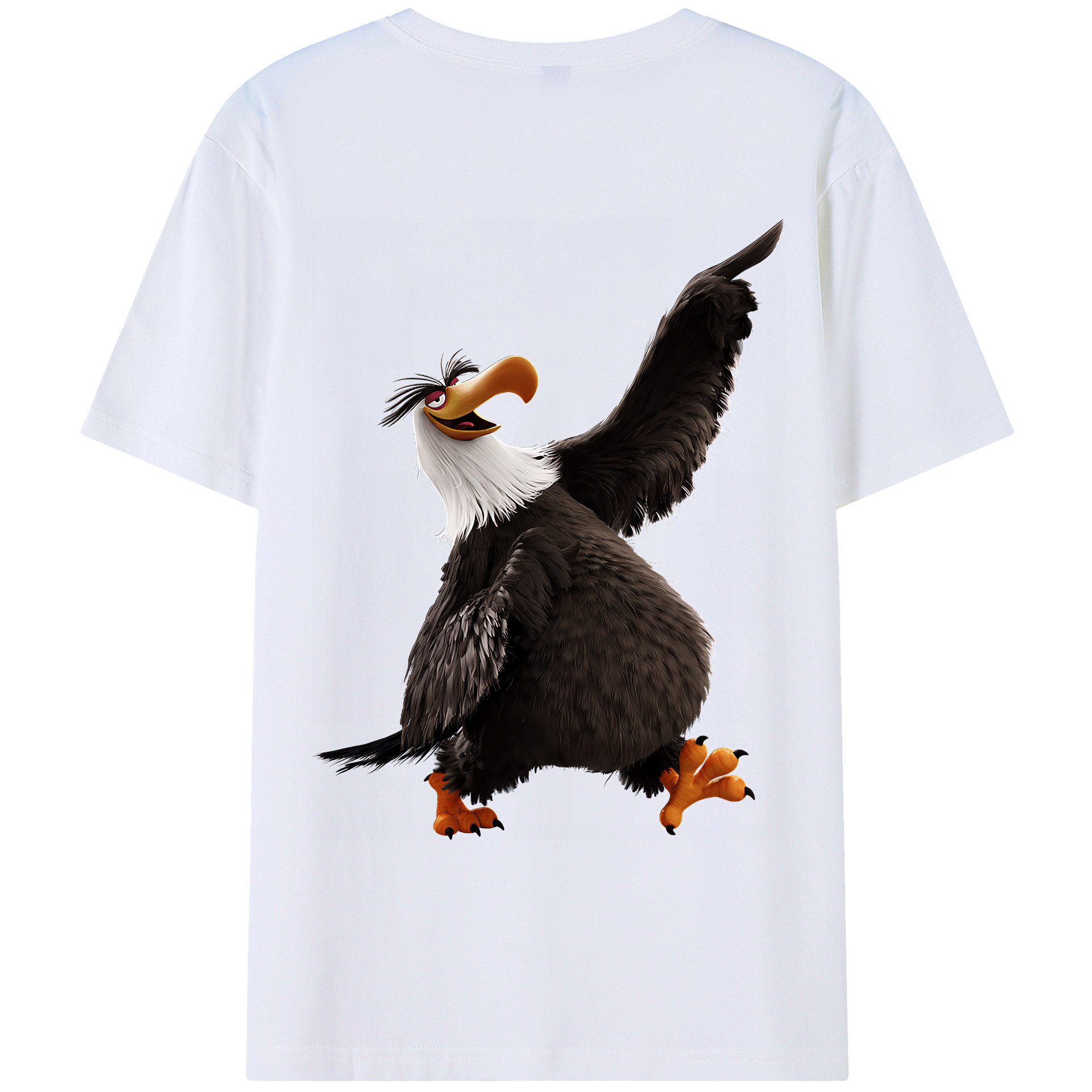 （画像用） Angry Birds アングリーバード レディース半袖Tシャツ(バックプリント)