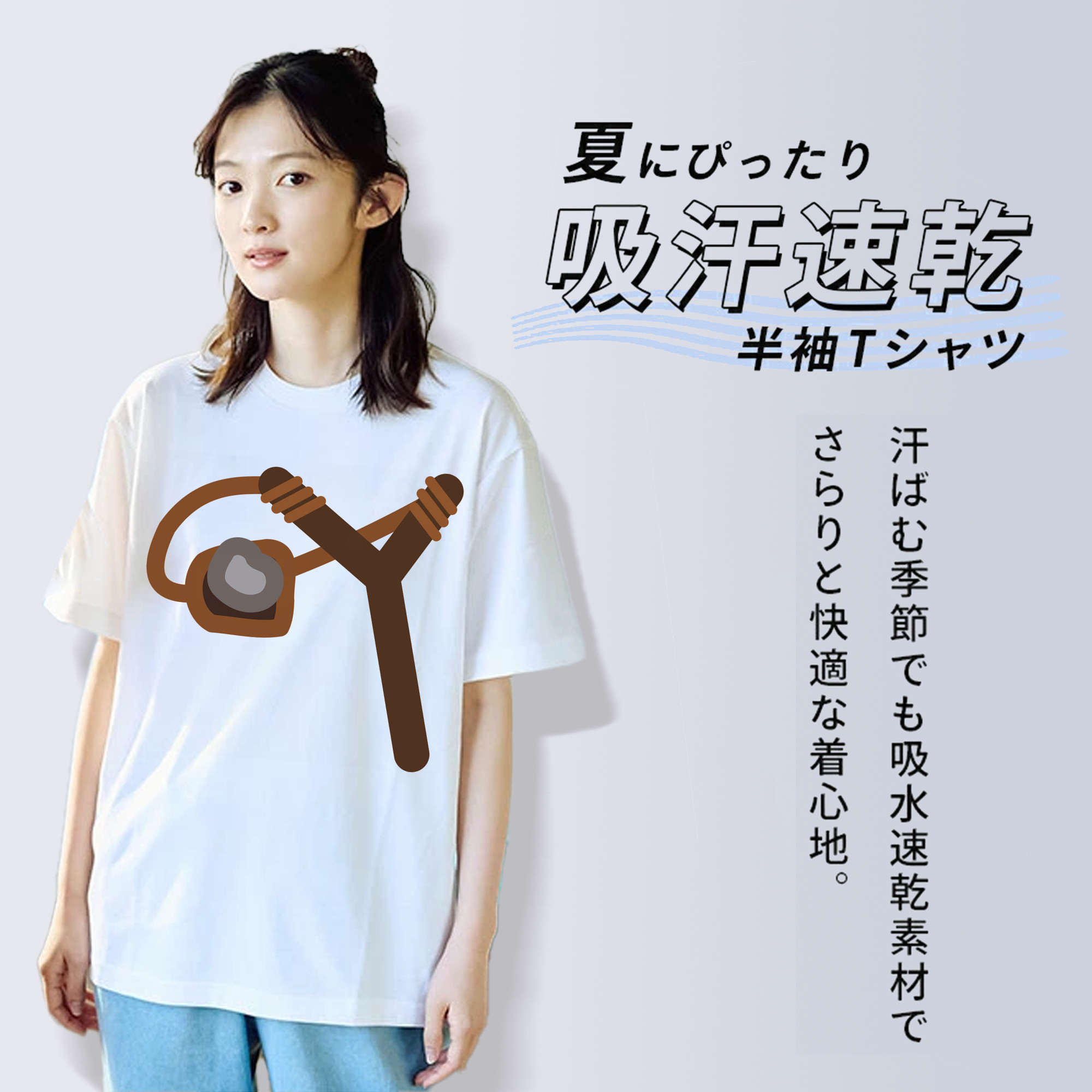 Angry Birds アングリーバード レディースカジュアルプリントTシャツ（綿100％）