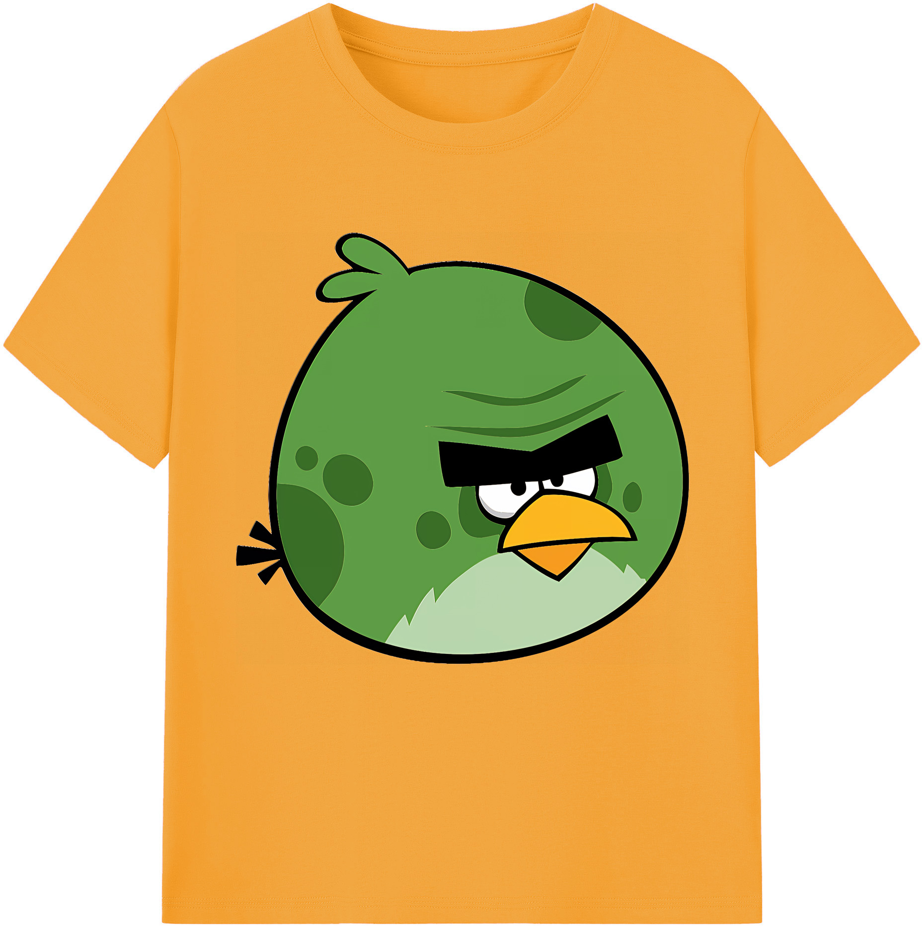 （画像用） Angry Birds アングリーバード レディースカジュアルプリントTシャツ（綿100％）