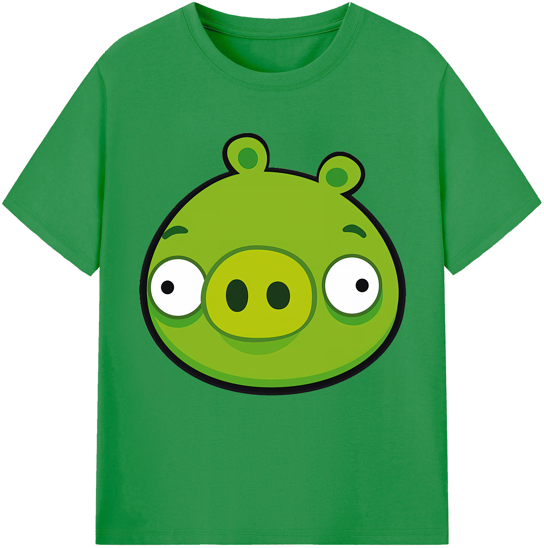（画像用） Angry Birds アングリーバード レディースカジュアルプリントTシャツ（綿100％）