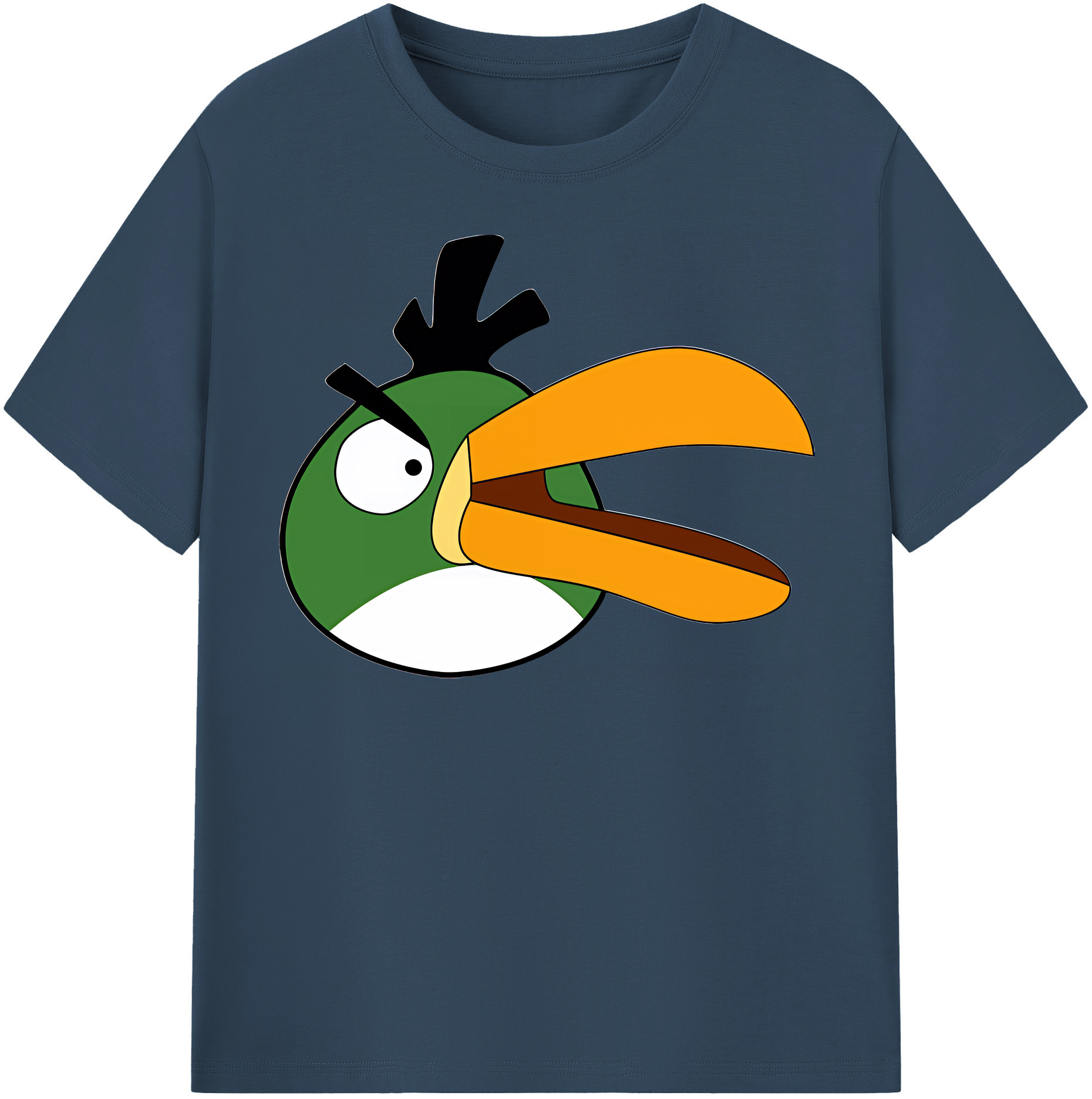（画像用） Angry Birds アングリーバード レディースカジュアルプリントTシャツ（綿100％）
