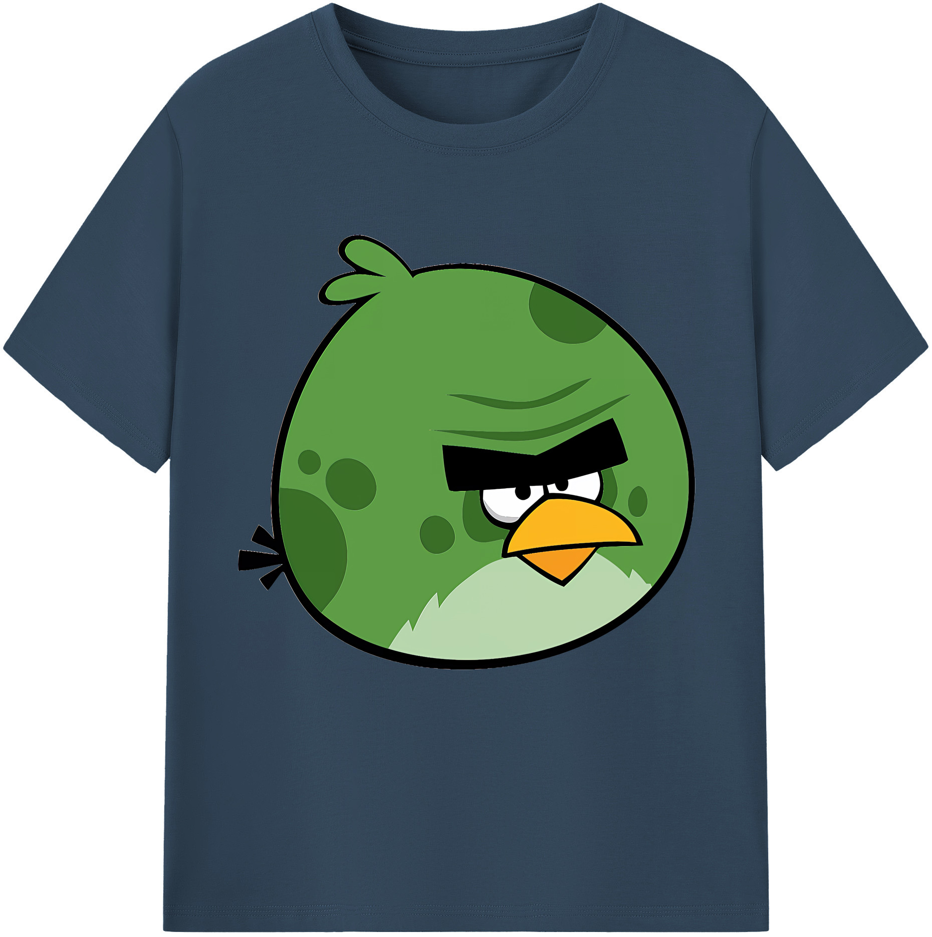 （画像用） Angry Birds アングリーバード レディースカジュアルプリントTシャツ（綿100％）