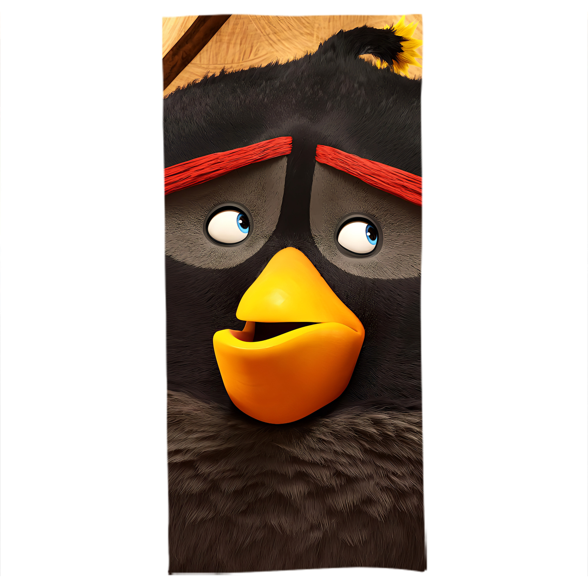 （画像用） Angry Birds アングリーバード 大判バスタオル 70×140cm 吸水速乾 柔らかい肌触り