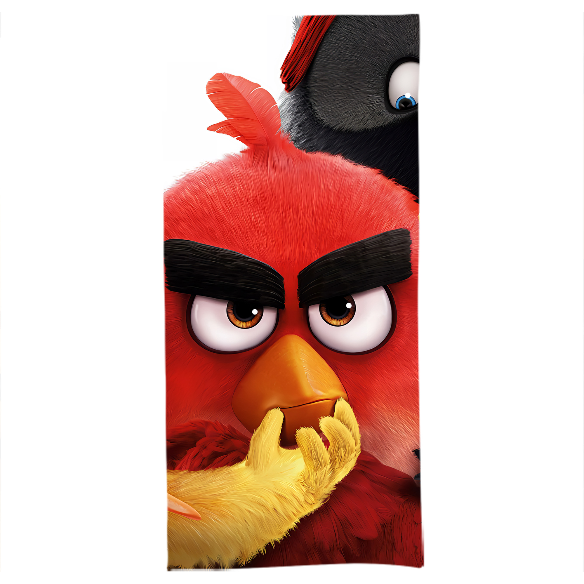 （画像用） Angry Birds アングリーバード 大判バスタオル 70×140cm 吸水速乾 柔らかい肌触り