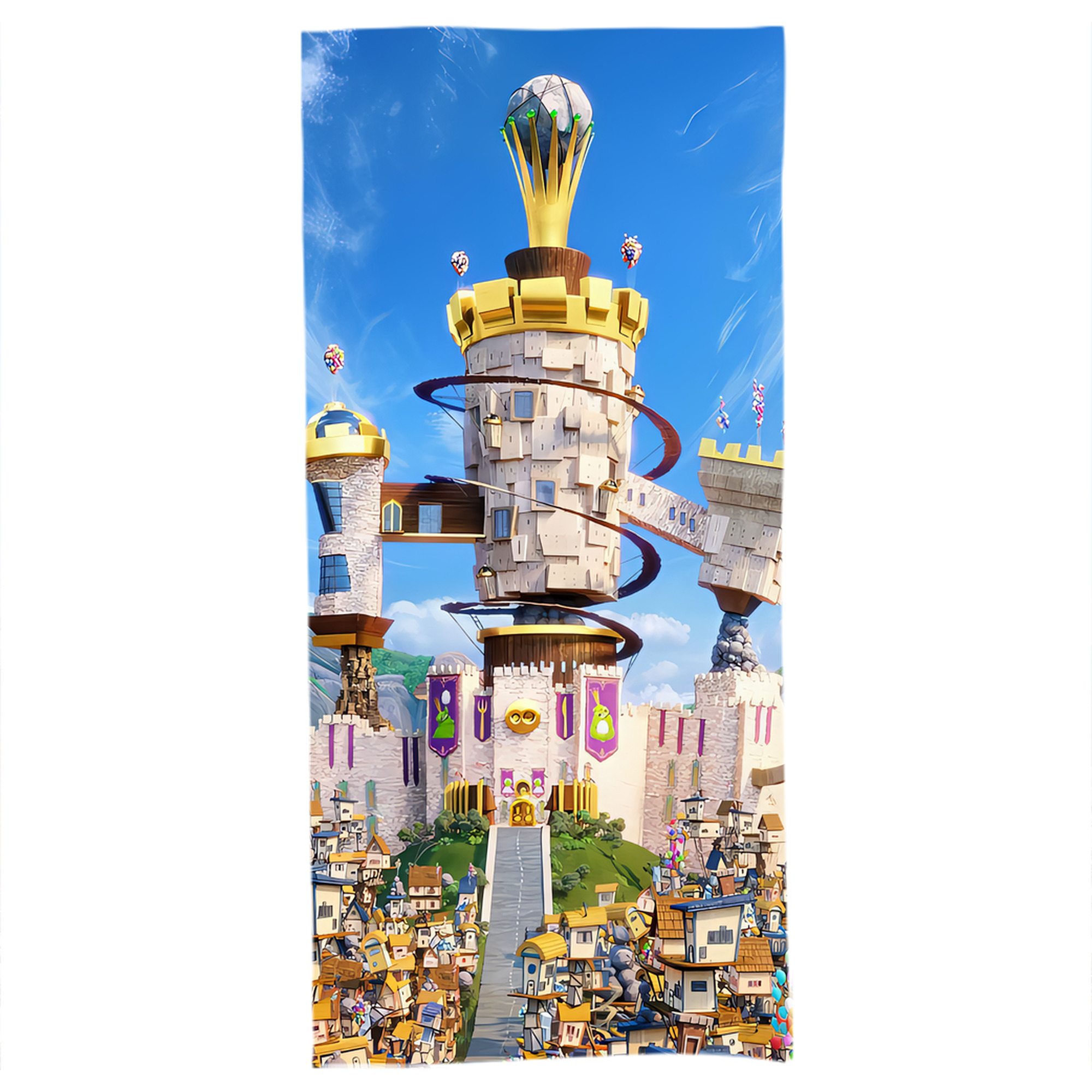（画像用） Angry Birds アングリーバード 大判バスタオル 70×140cm 吸水速乾 柔らかい肌触り