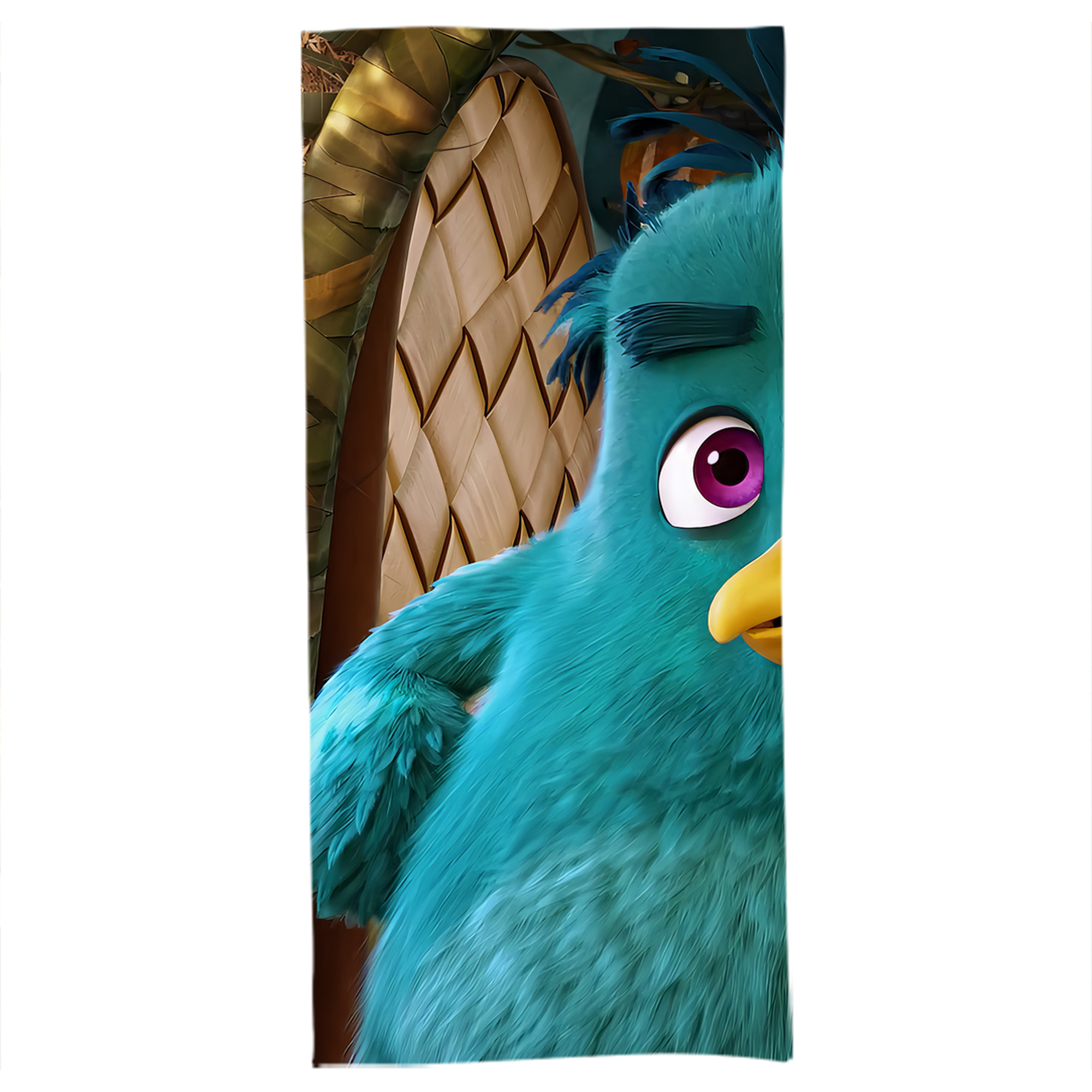 （画像用） Angry Birds アングリーバード 大判バスタオル 70×140cm 吸水速乾 柔らかい肌触り