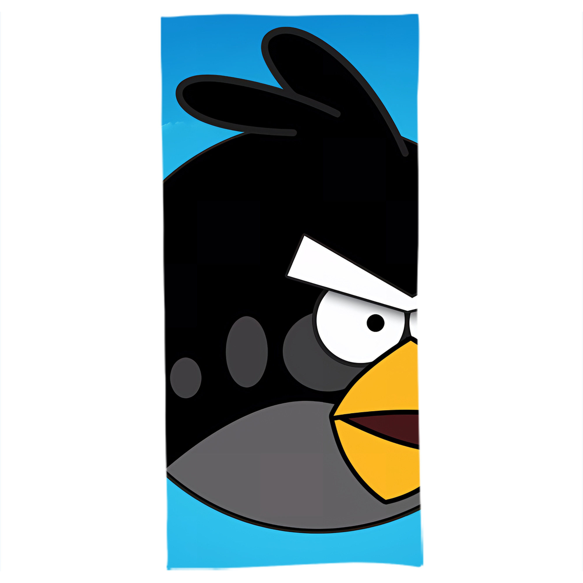 （画像用） Angry Birds アングリーバード 大判バスタオル 70×140cm 吸水速乾 柔らかい肌触り