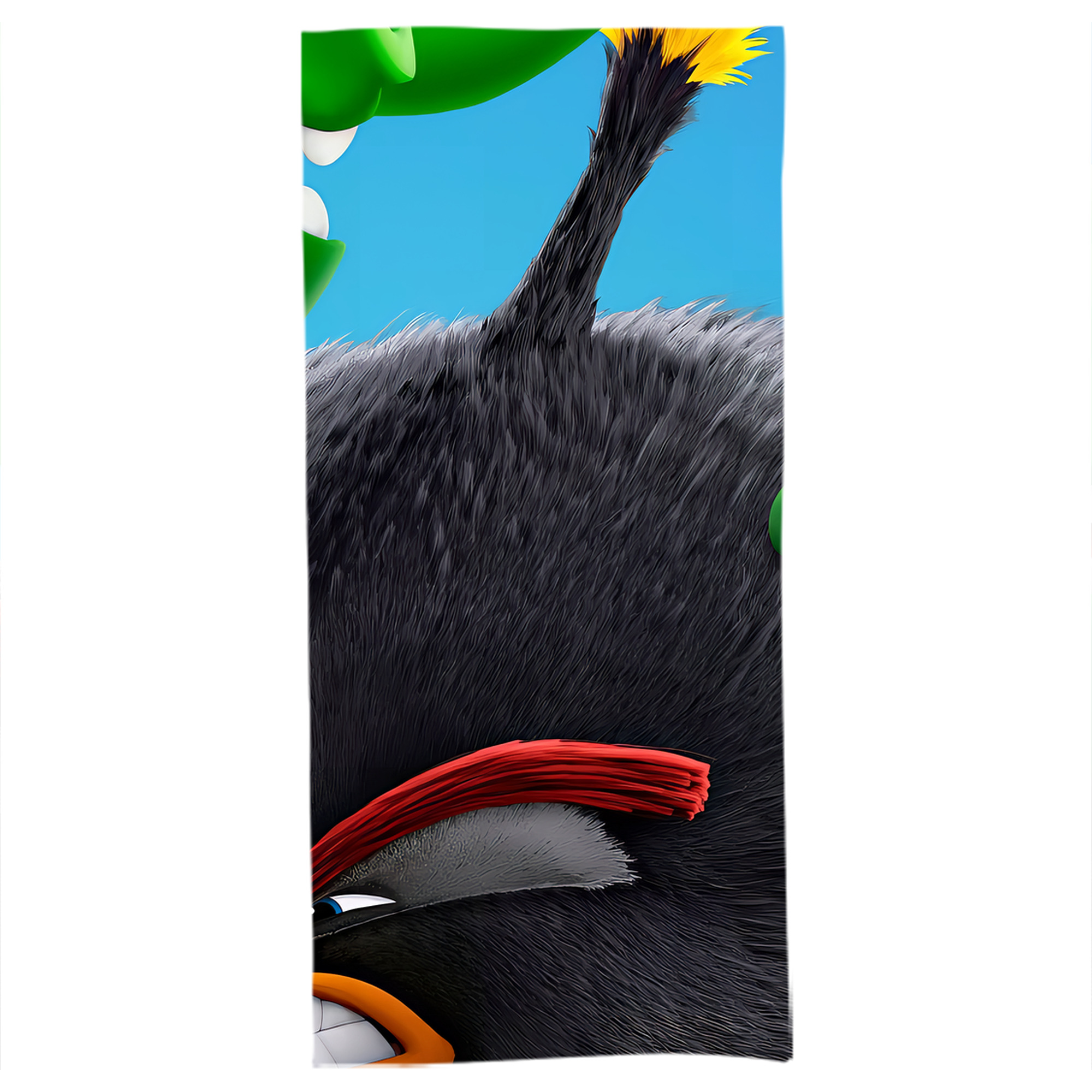 （画像用） Angry Birds アングリーバード 大判バスタオル 70×140cm 吸水速乾 柔らかい肌触り