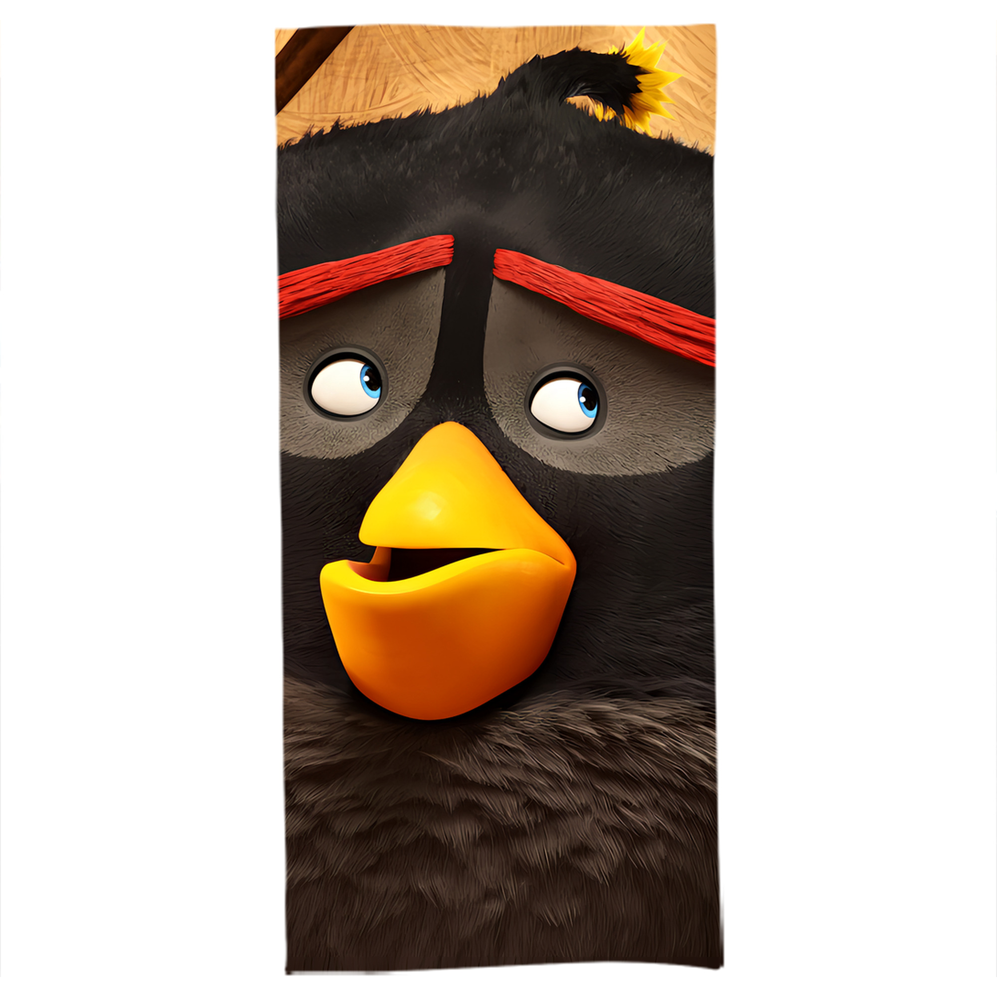 （画像用） Angry Birds アングリーバード 大判バスタオル 70×140cm 吸水速乾 柔らかい肌触り