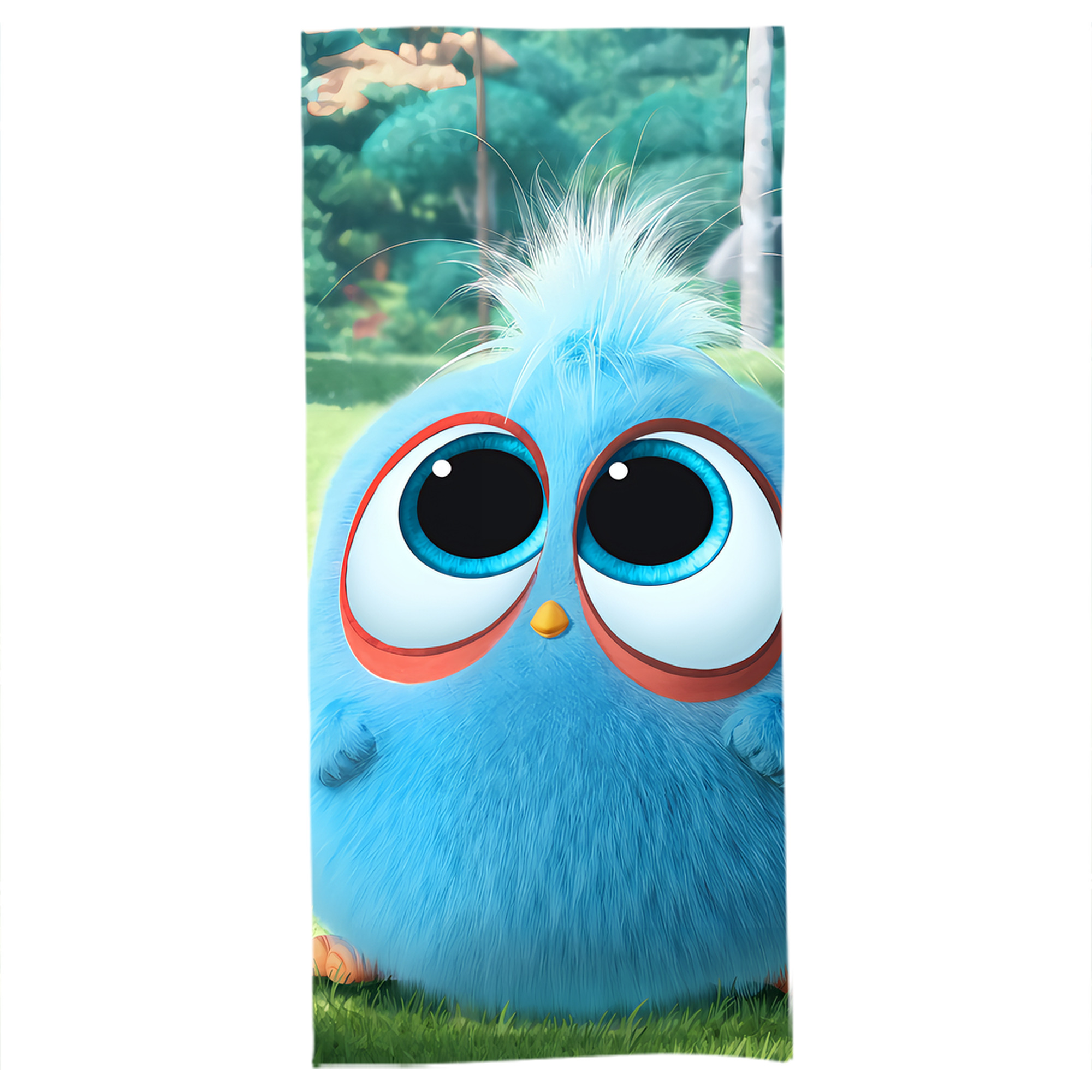 （画像用） Angry Birds アングリーバード 大判バスタオル 70×140cm 吸水速乾 柔らかい肌触り