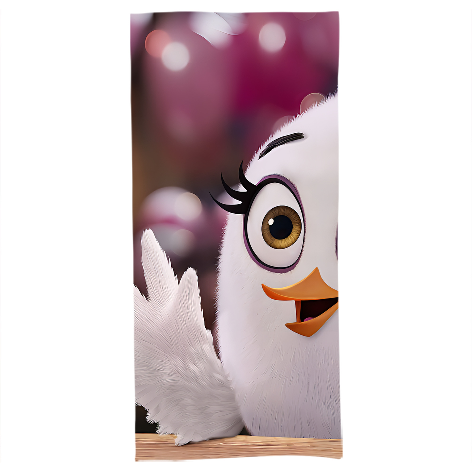 （画像用） Angry Birds アングリーバード 大判バスタオル 70×140cm 吸水速乾 柔らかい肌触り