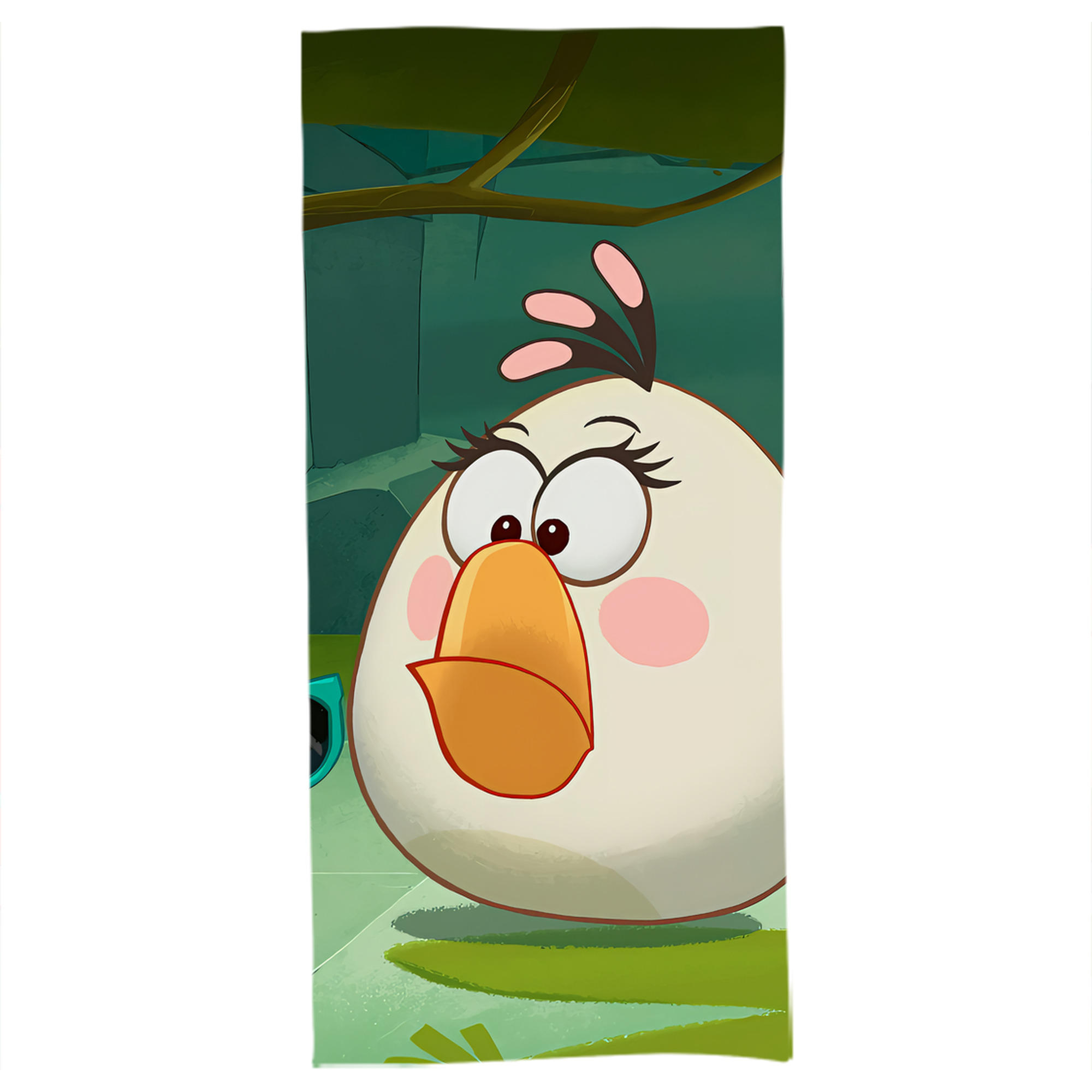 （画像用） Angry Birds アングリーバード 大判バスタオル 70×140cm 吸水速乾 柔らかい肌触り