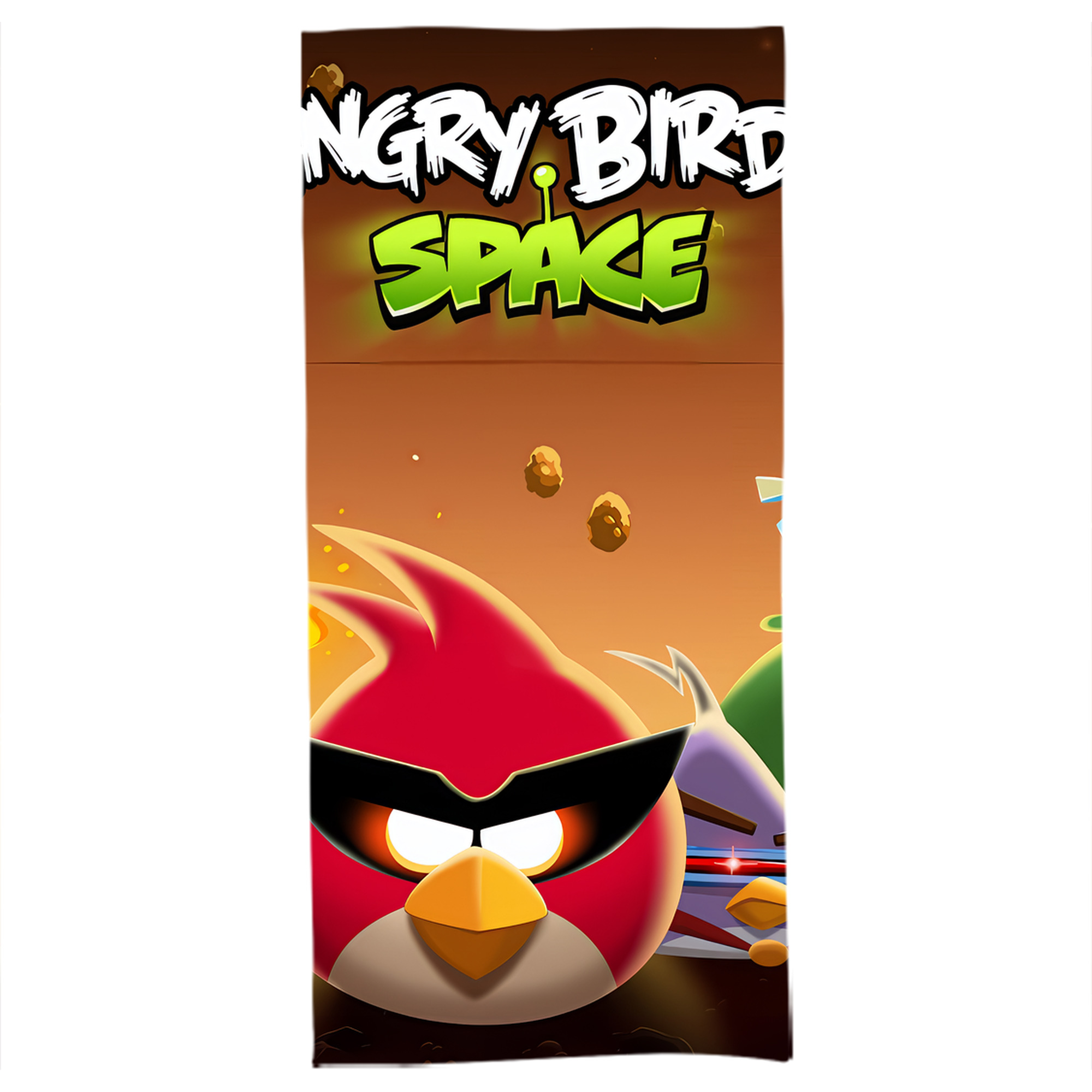 （画像用） Angry Birds アングリーバード 大判バスタオル 70×140cm 吸水速乾 柔らかい肌触り