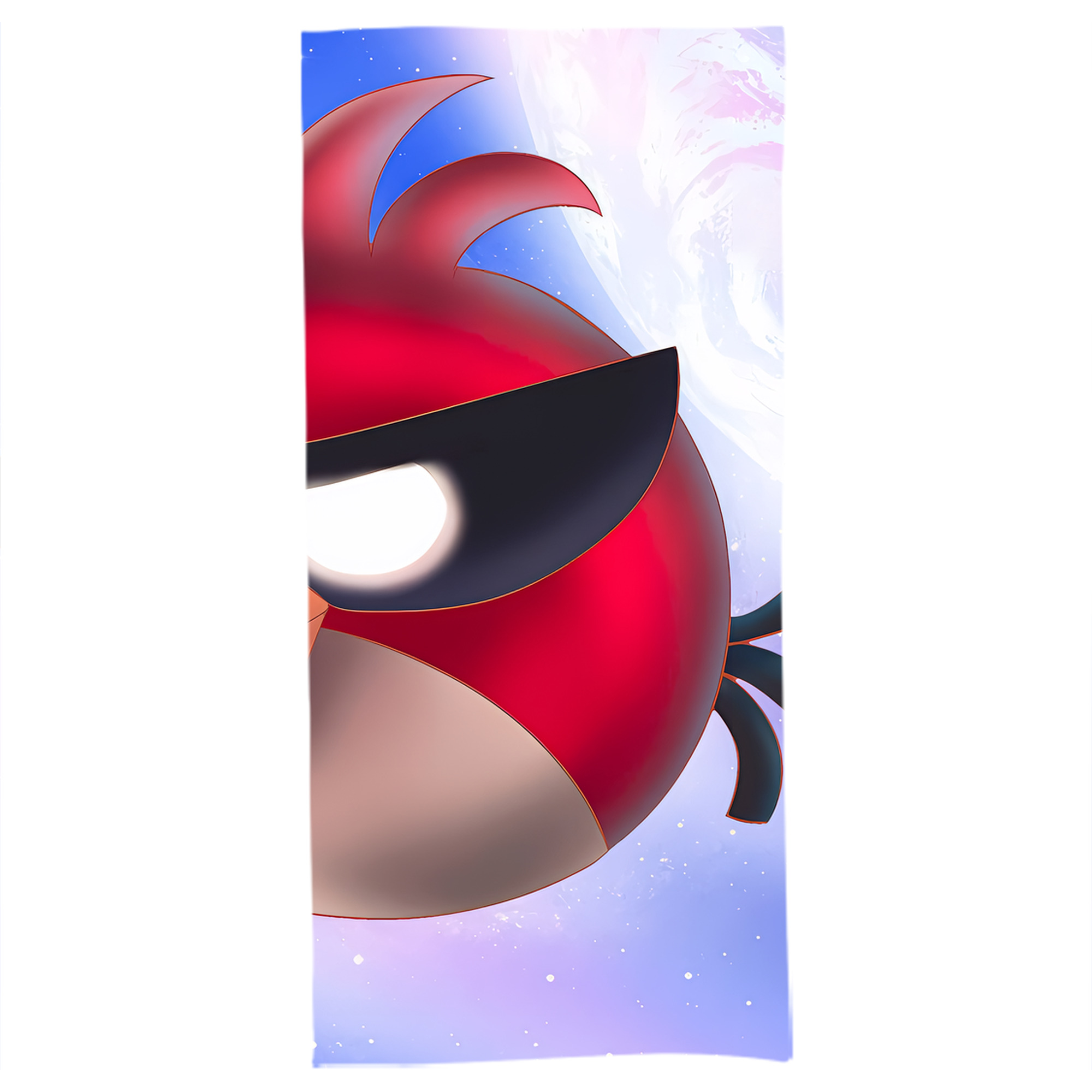 （画像用） Angry Birds アングリーバード 大判バスタオル 70×140cm 吸水速乾 柔らかい肌触り